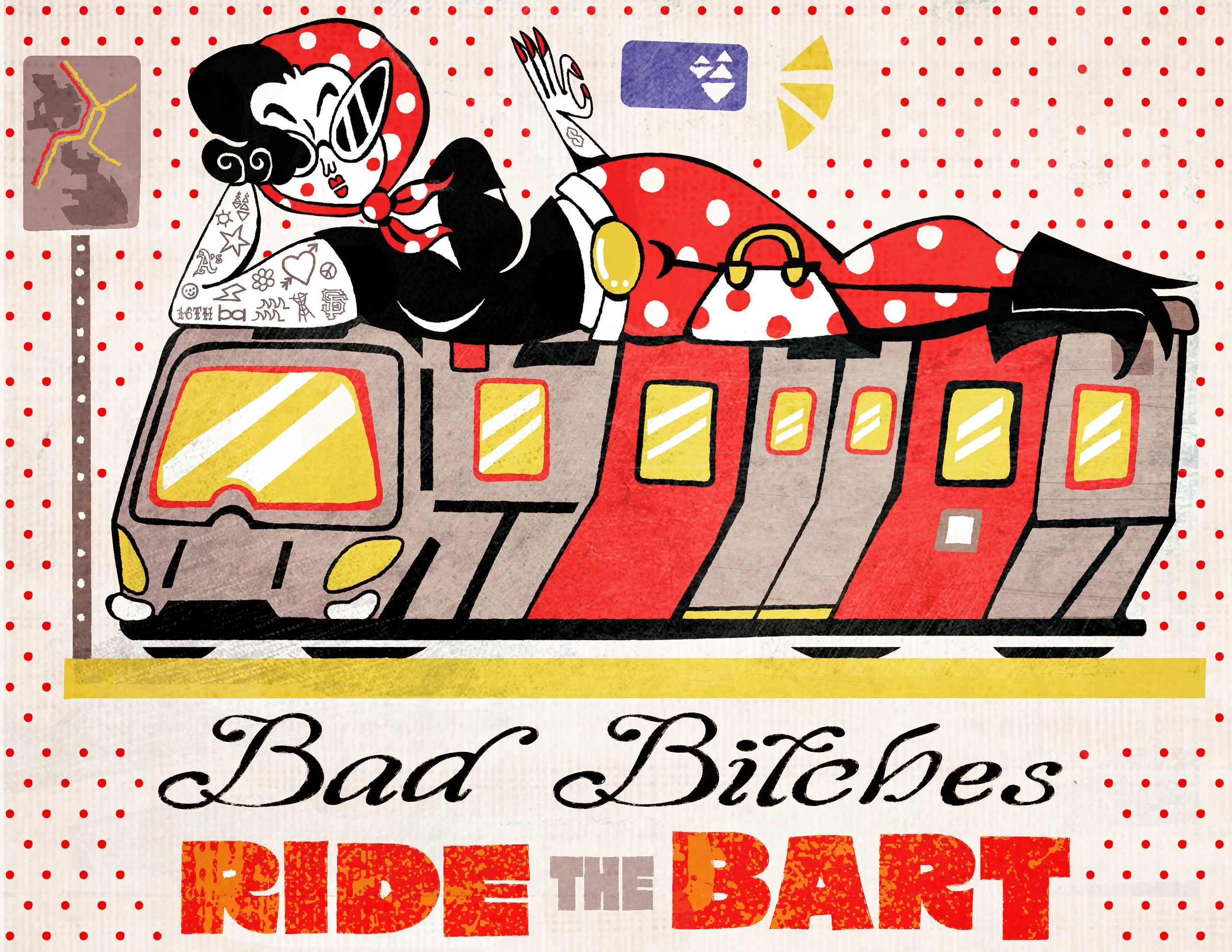 ‘Bad Bitches Ride the Bart'