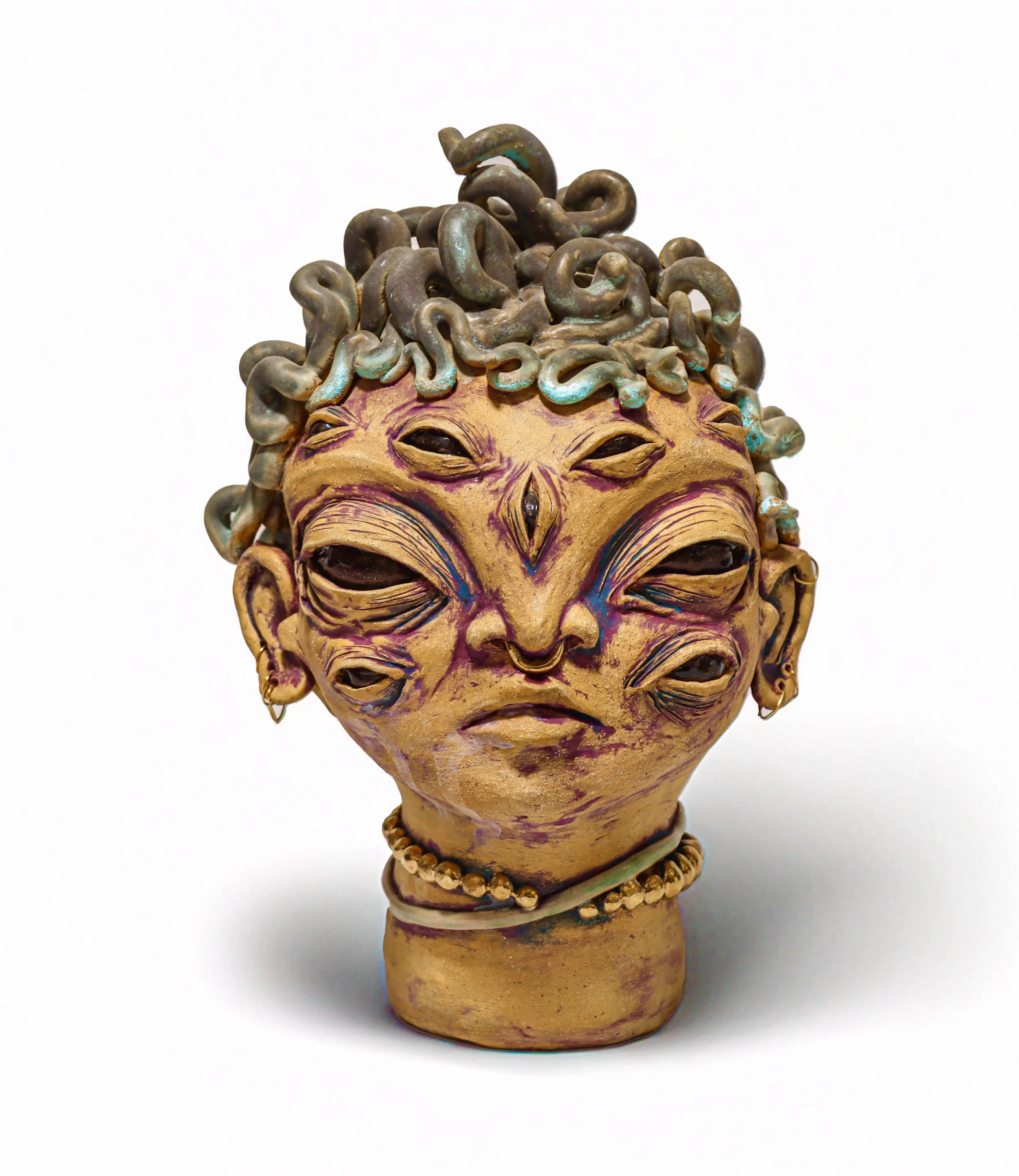 Natalie+Anthone,+Ancient+Future+Head+no.+1,+2025,+Stoneware,+Stains,+Glaze,+Gold+Luster,+$825.JPG