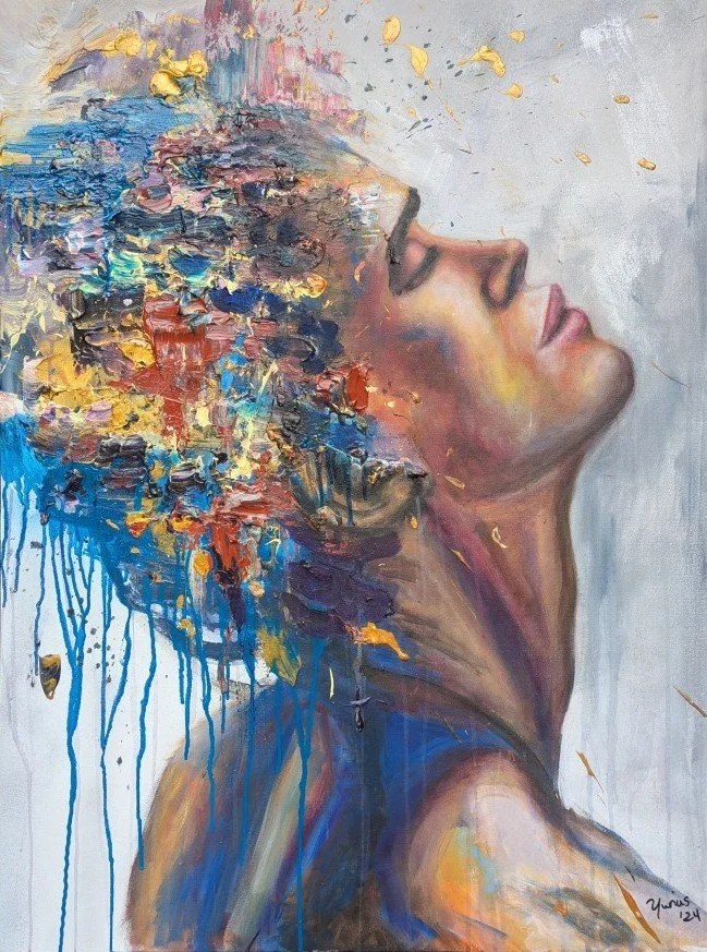 “Portrait of the Overpowered  Moment“