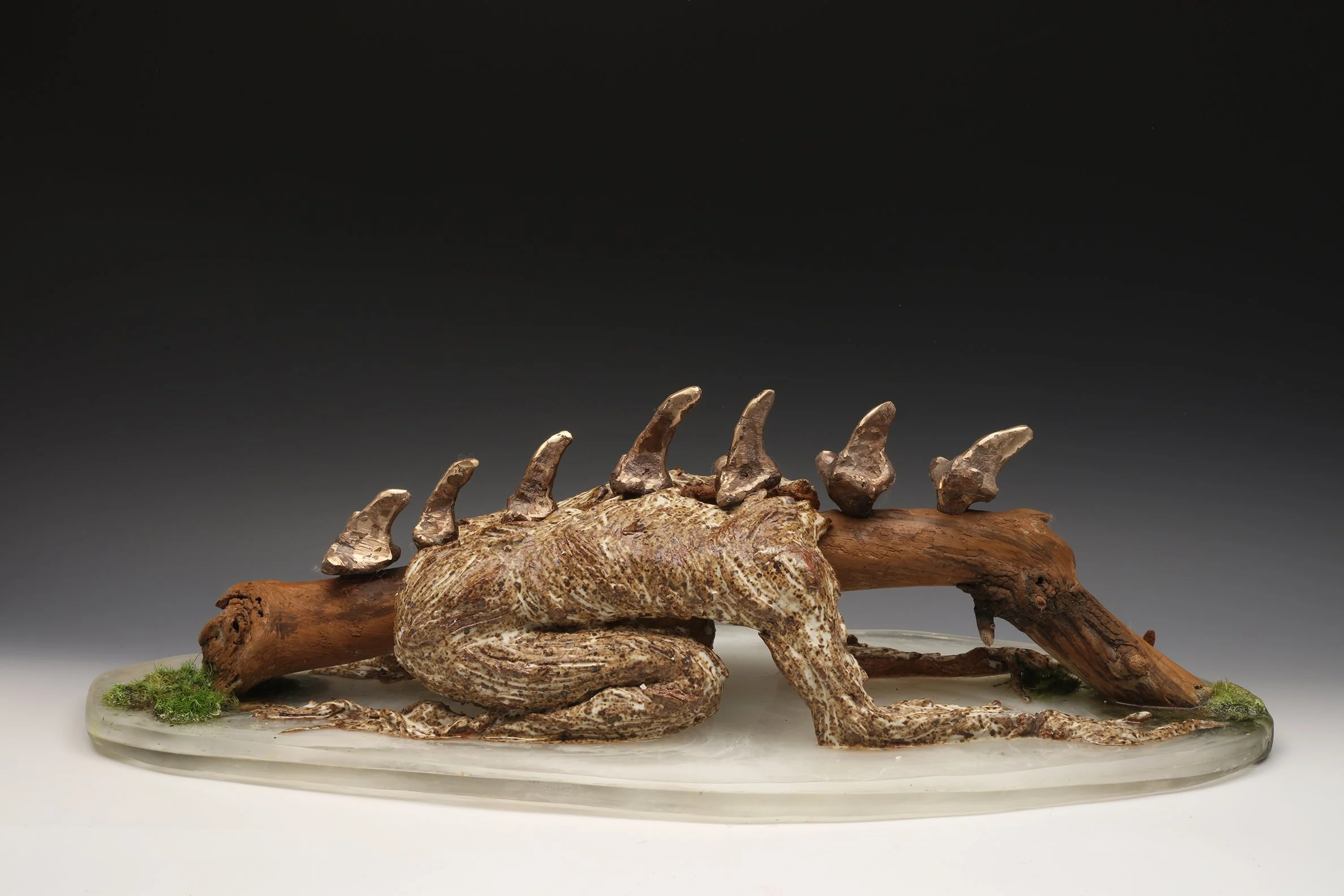 Jun+Yan,+Submission,+2024,+Ceramic,+Bronze,+wood,+resin,+9x26x12,+$1570.JPG