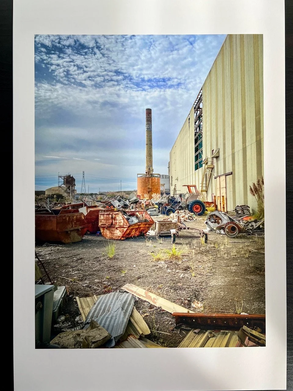 Abandoned Paper Plant, Exterior