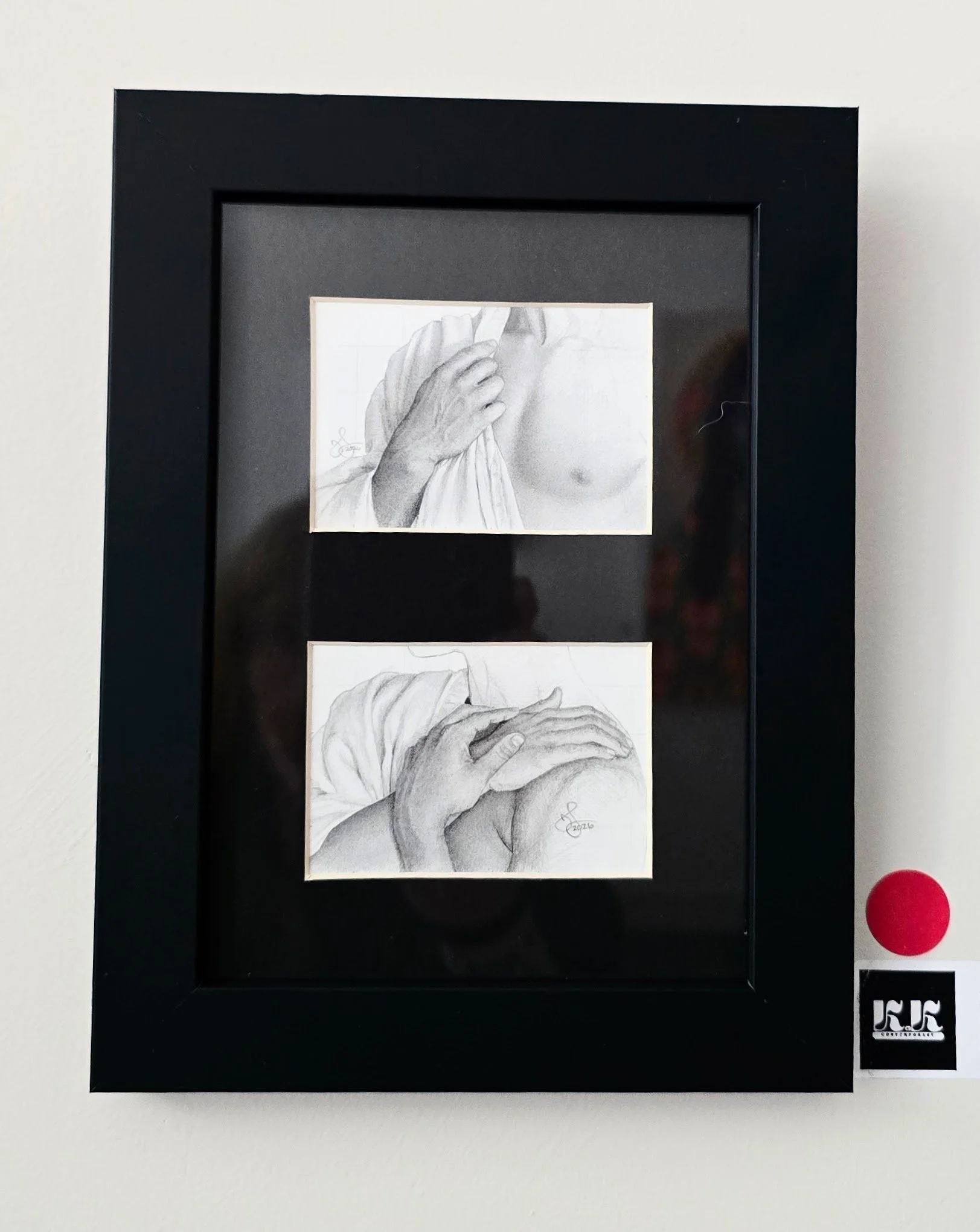 Hand and Fabric Study 01, 02