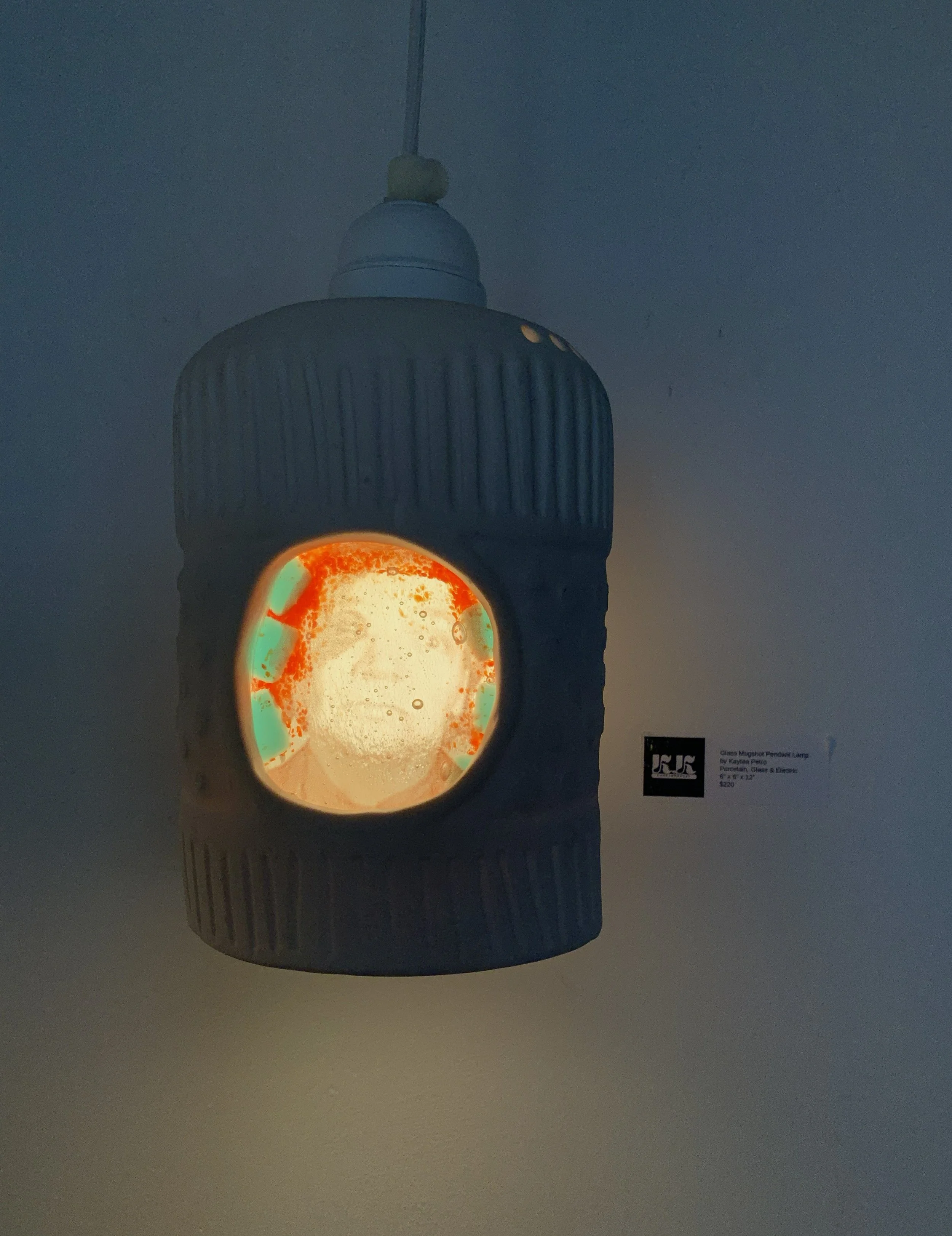 Glass Mugshot Pendant Lamp