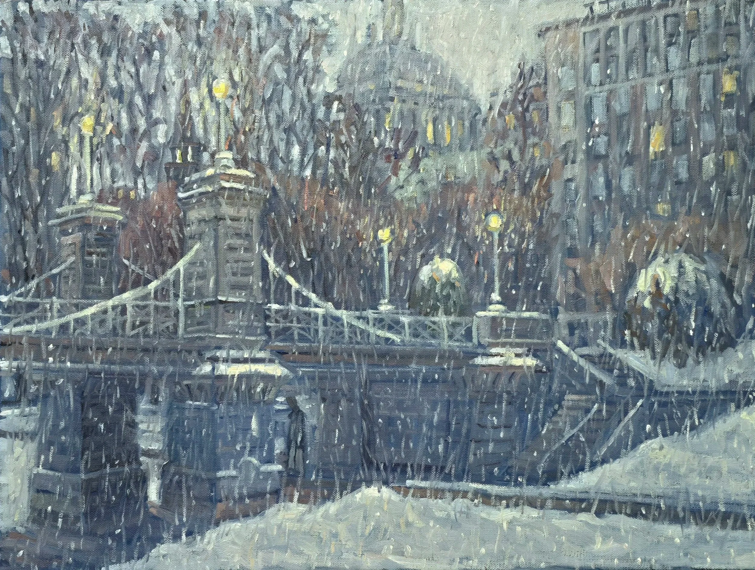 18x24 Just a Dusting