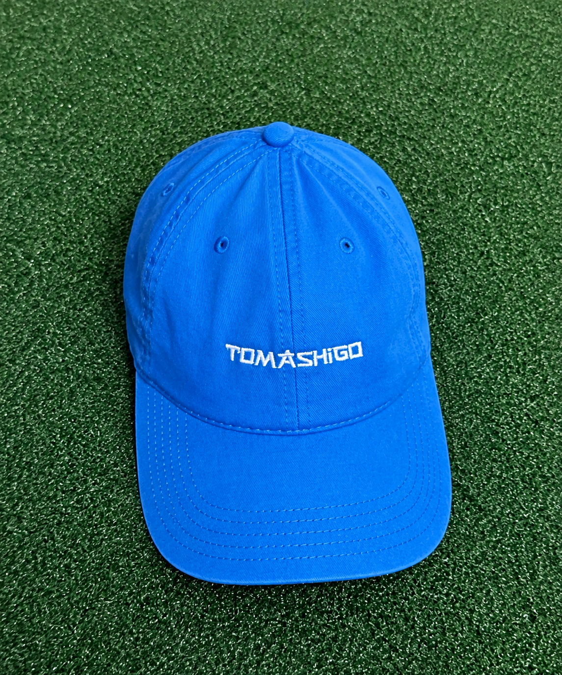 Bright Blue TOMÀSHIGO Baseball Cap.png