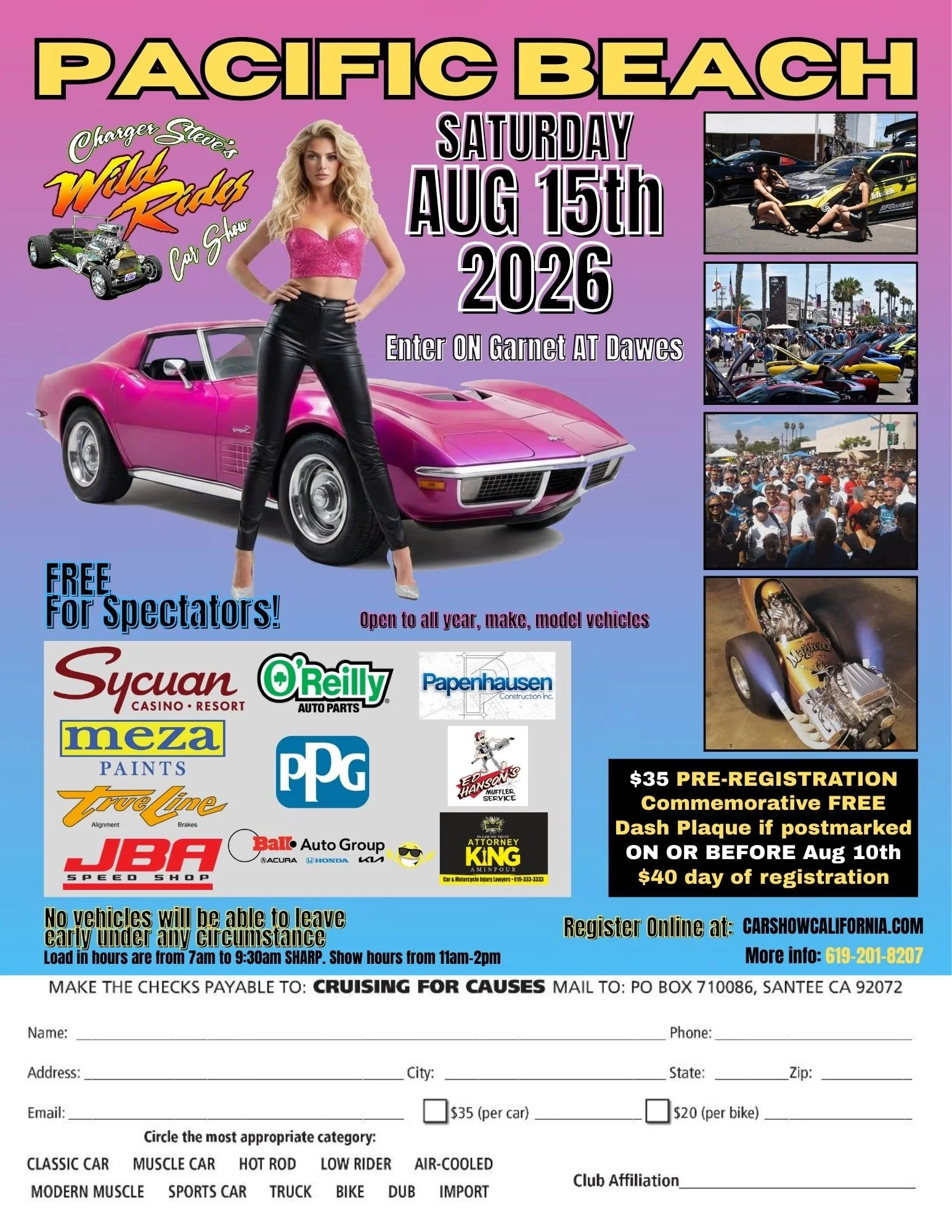 Upcoming Shows — Car Show California