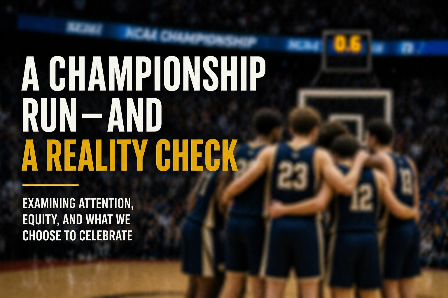 A Championship Run—and a Reality Check