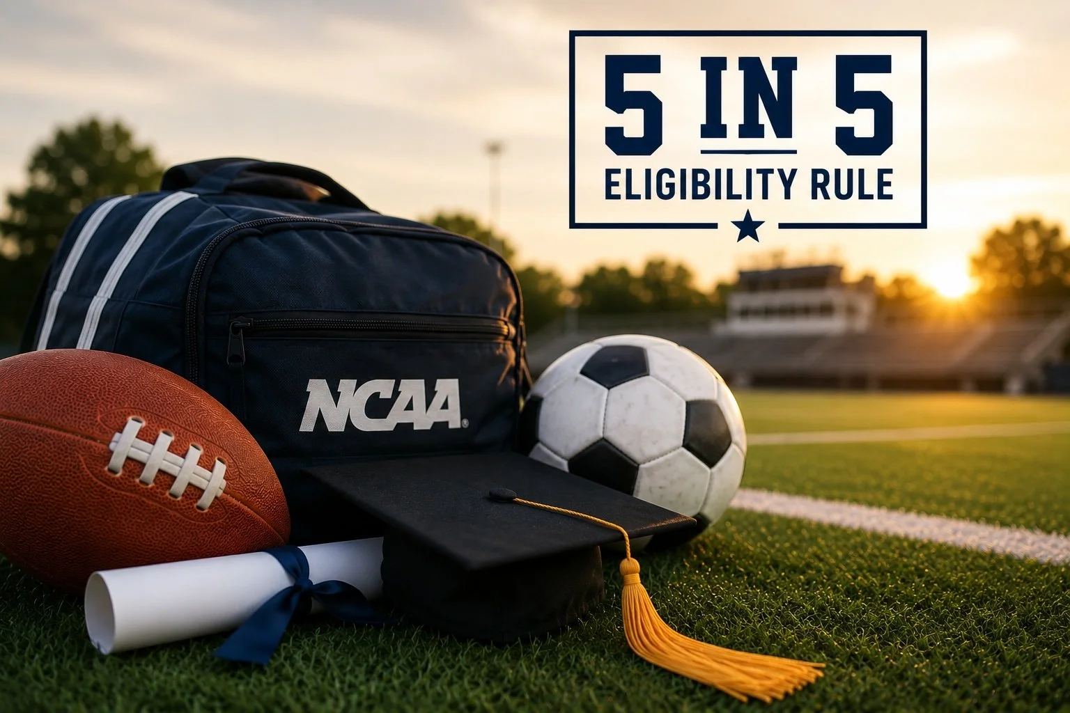 What Is the NCAA’s New 5-in-5 Eligibility Rule?