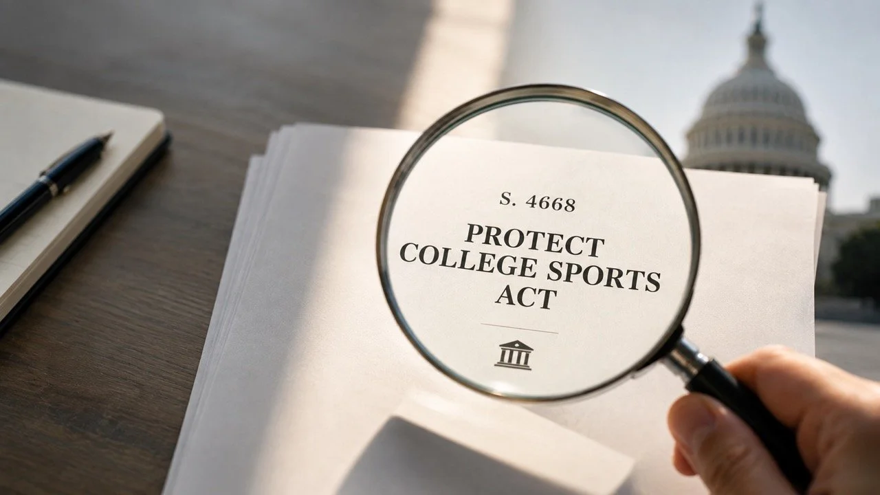 Inside This Month’s Recruiting Insider: Breaking Down the Protect College Sports Act
