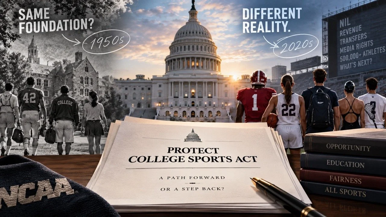 The Protect College Sports Act Is Moving Forward. Are We Fixing College Sports or Rebuilding the Old NCAA?