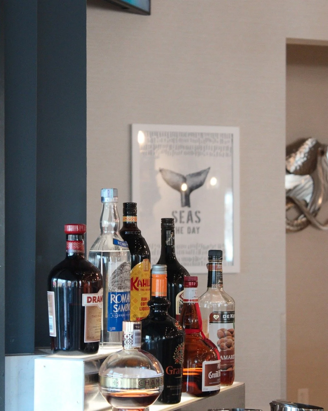 Come for the food, stay for the atmosphere. We'll be here.