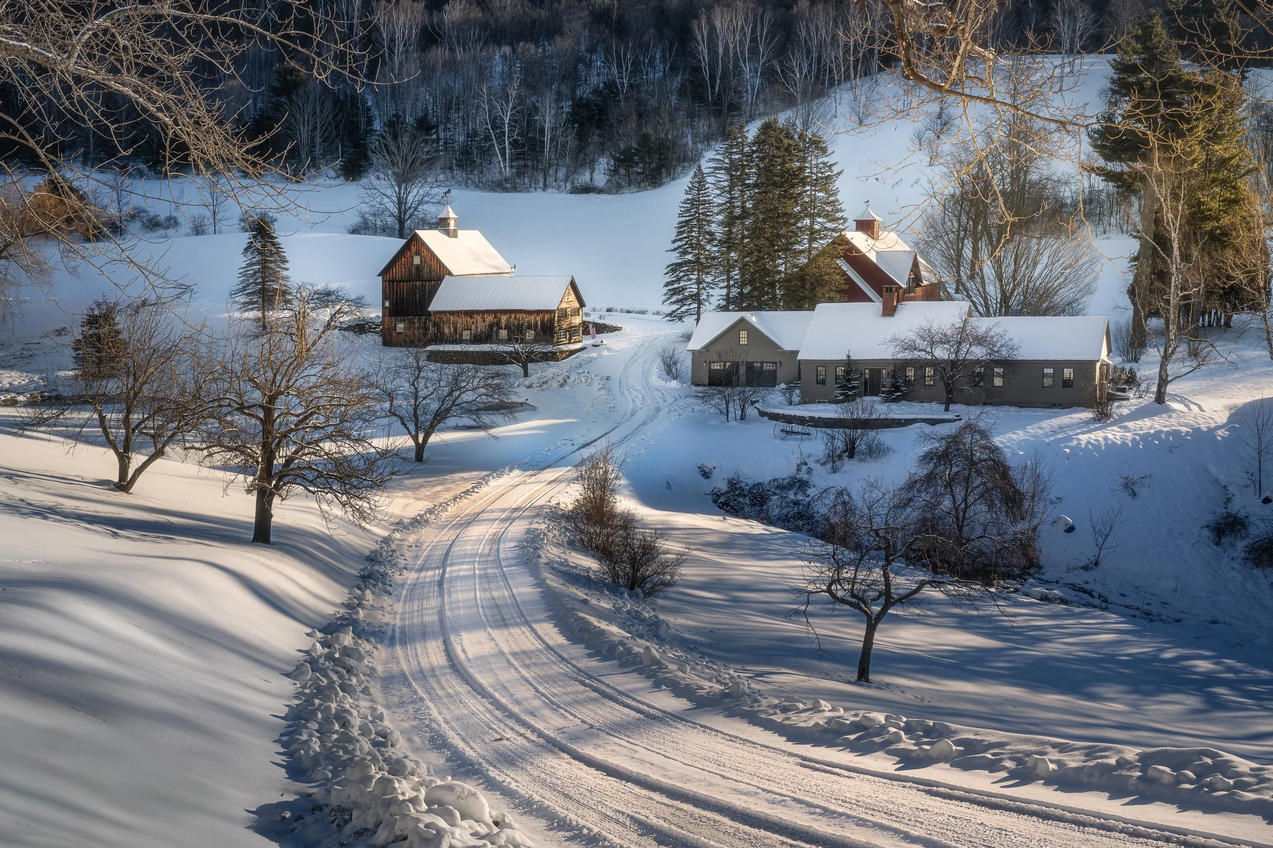 Winter Road to Sleepy Hollow