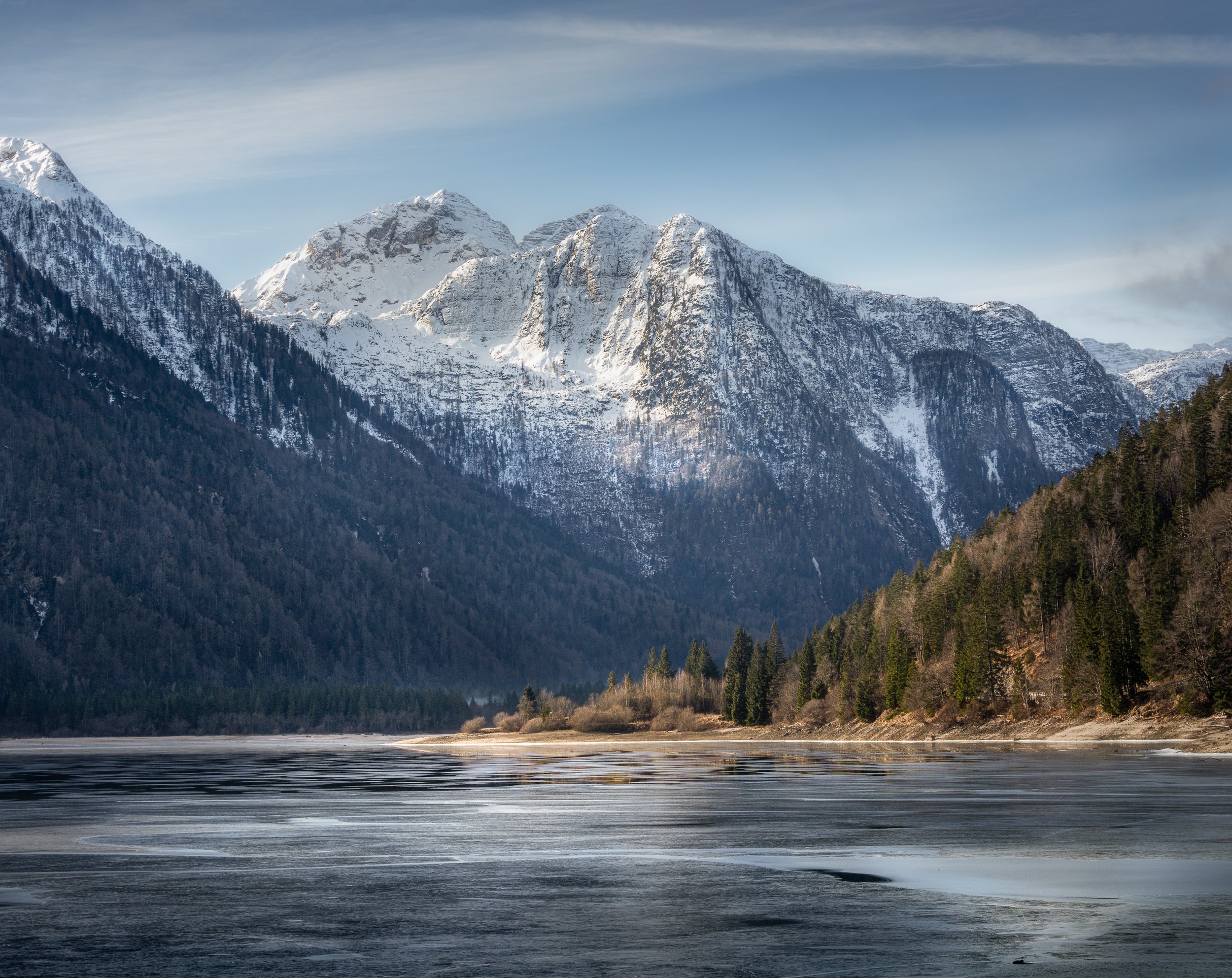 Morning at Lago di Pradil