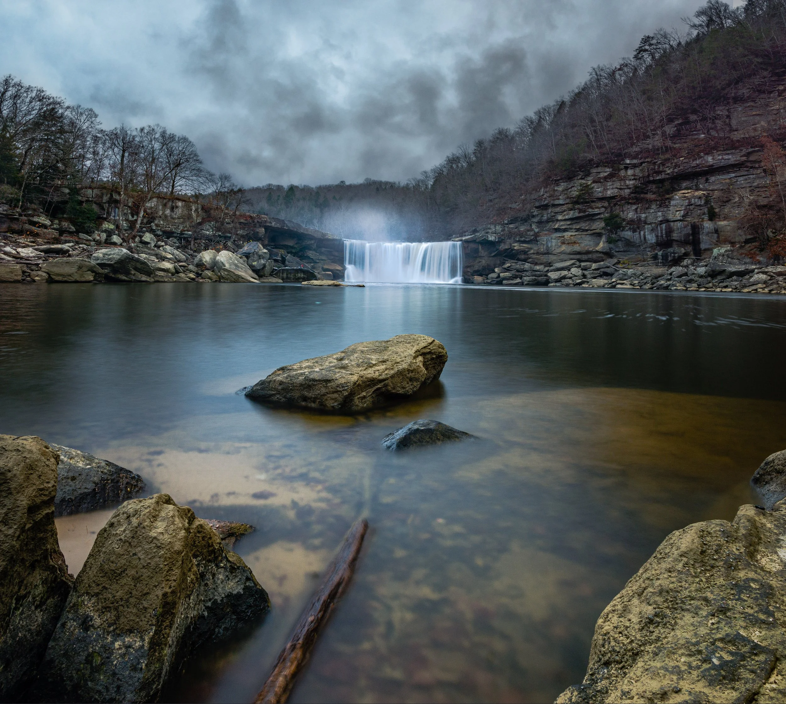 Stormy Morning at Cumberland Falls