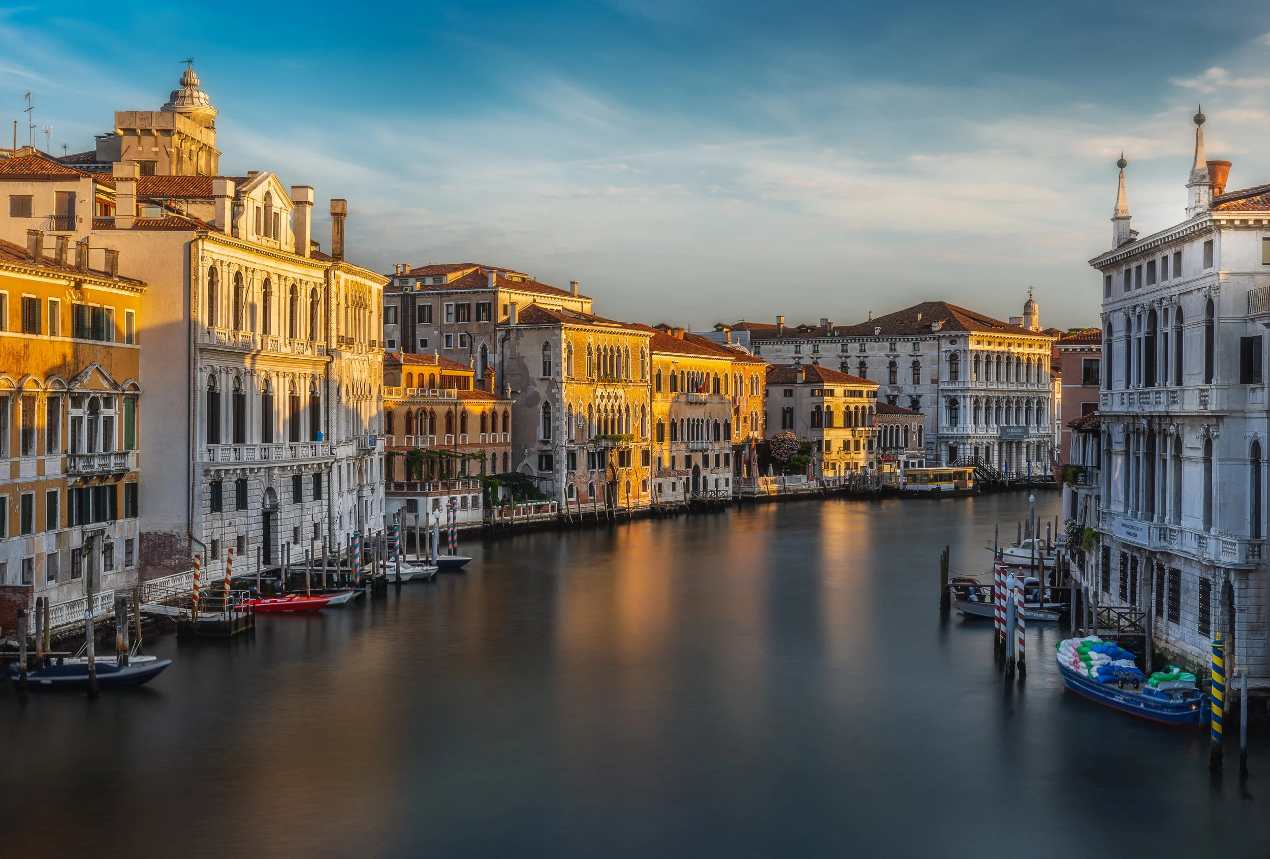 Venetian Facades in Morning Light