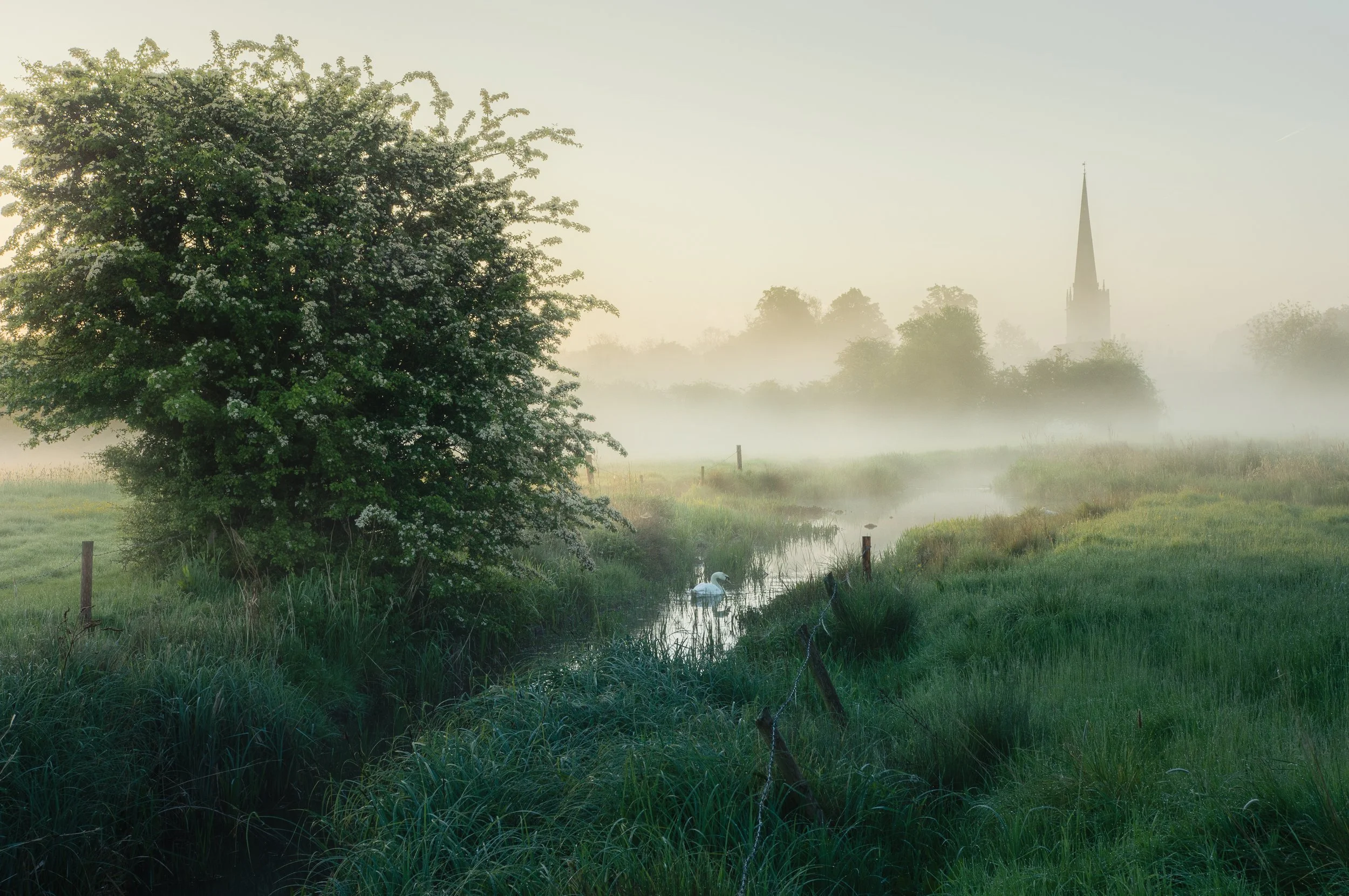 Burford in the Mist