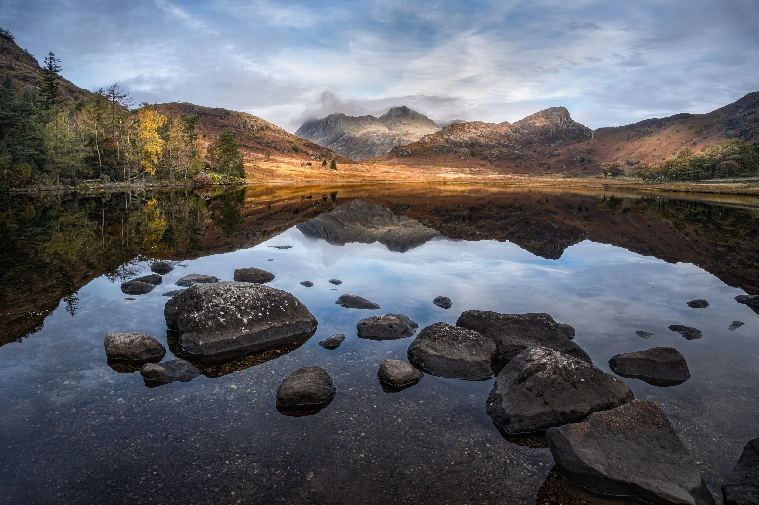 Sunrise at Blea Tarn
