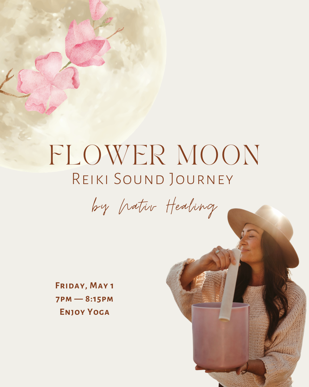 Flower Moon Reiki Sound Bath
