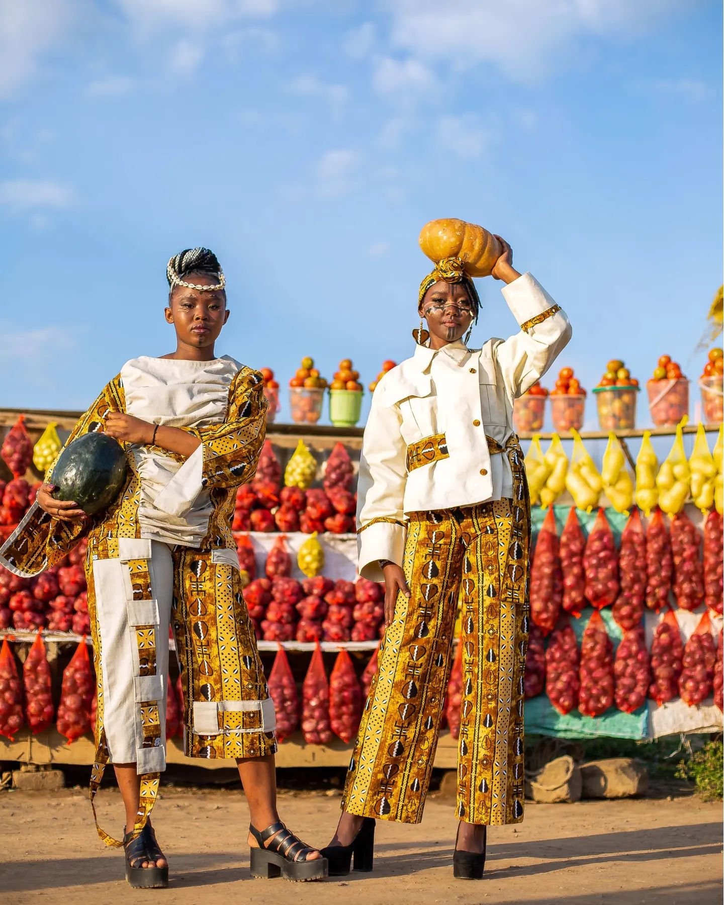 Vibrant colors, inspired by the richness of our continent, fuse fashion with sustainability. By upcycling, we reduce the demand for fast fashion and new textiles while staying bold and expressive in style. ✨

Upcycled fashion for a better world 🌎 
 