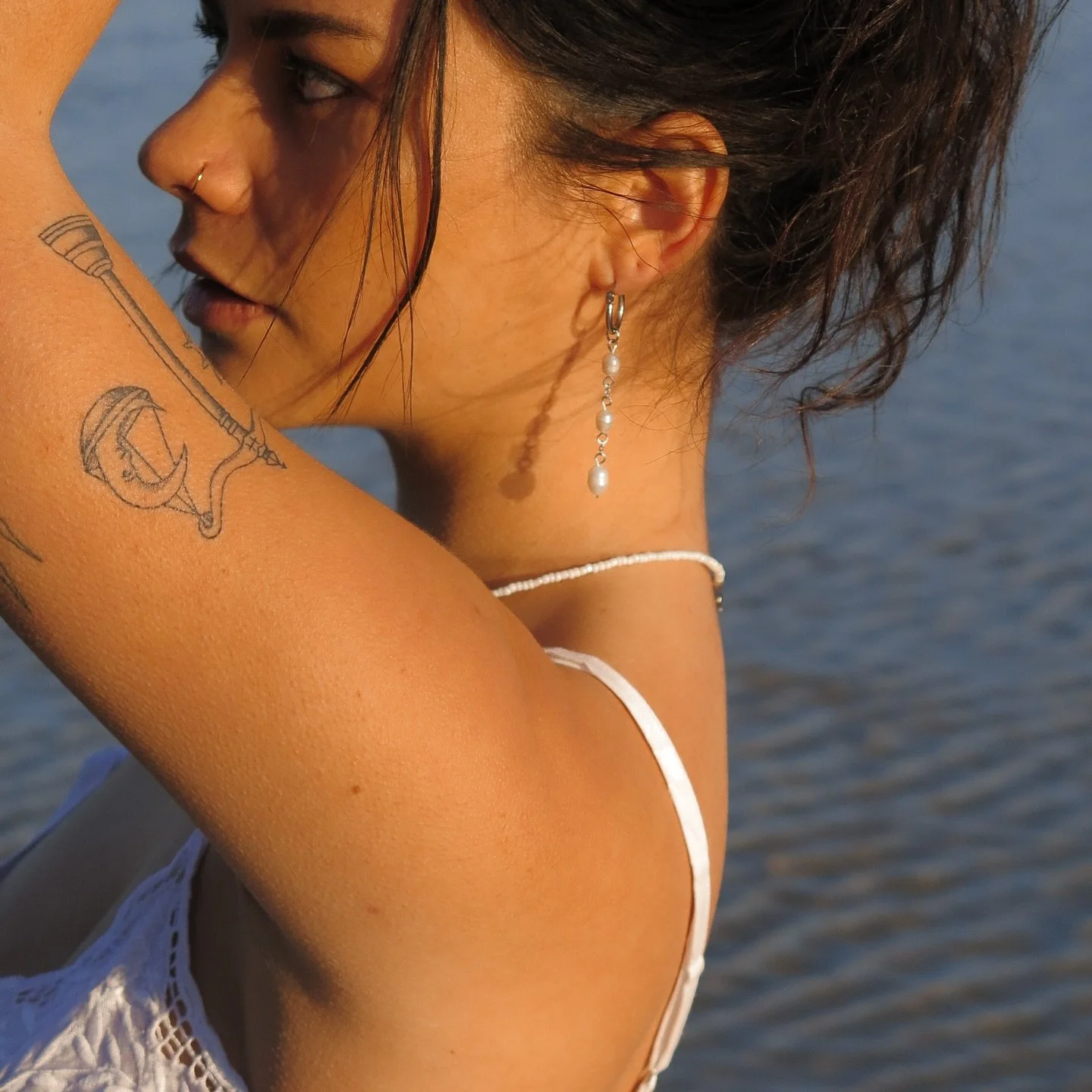 The Mauao Earrings. Designed for the elements. 
Worn from morning surf to sunset and everything in between.