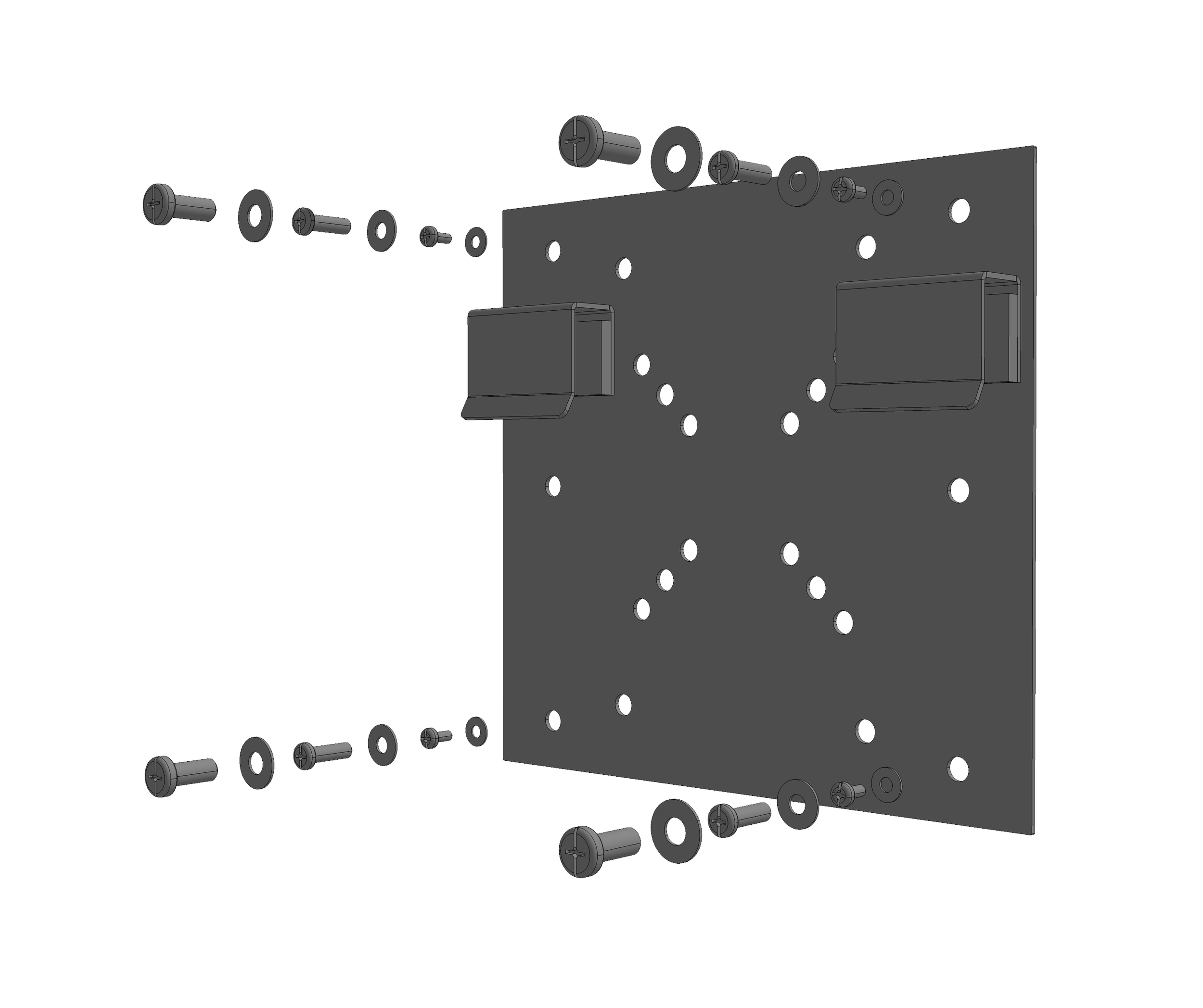 TV Mounting Bracket — DispoDesign