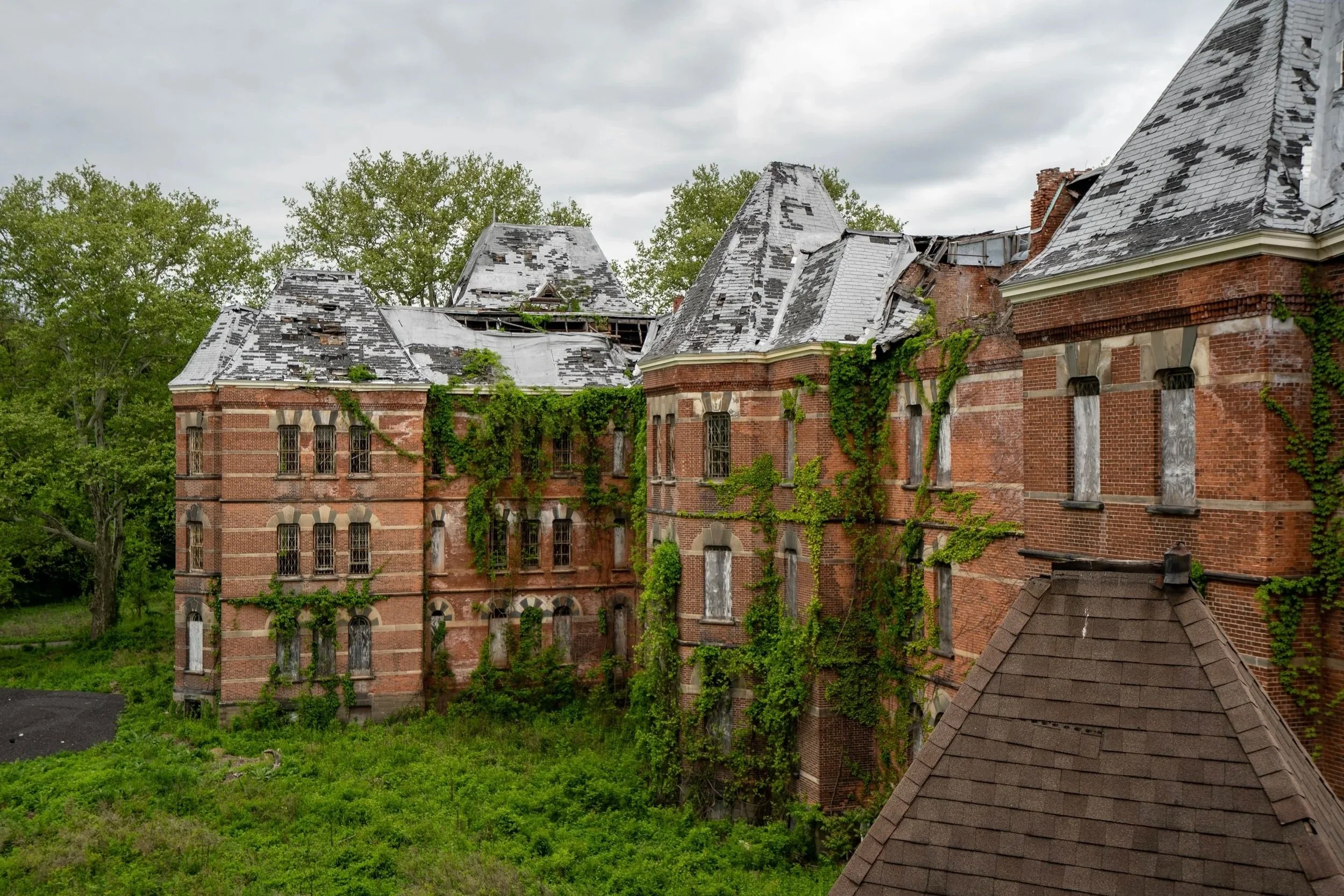 Female Wing. Hudson River State Hospital, NY