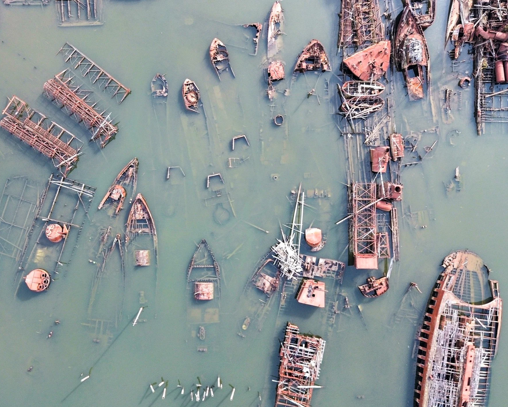 Staten Island Boat Graveyard, NY
