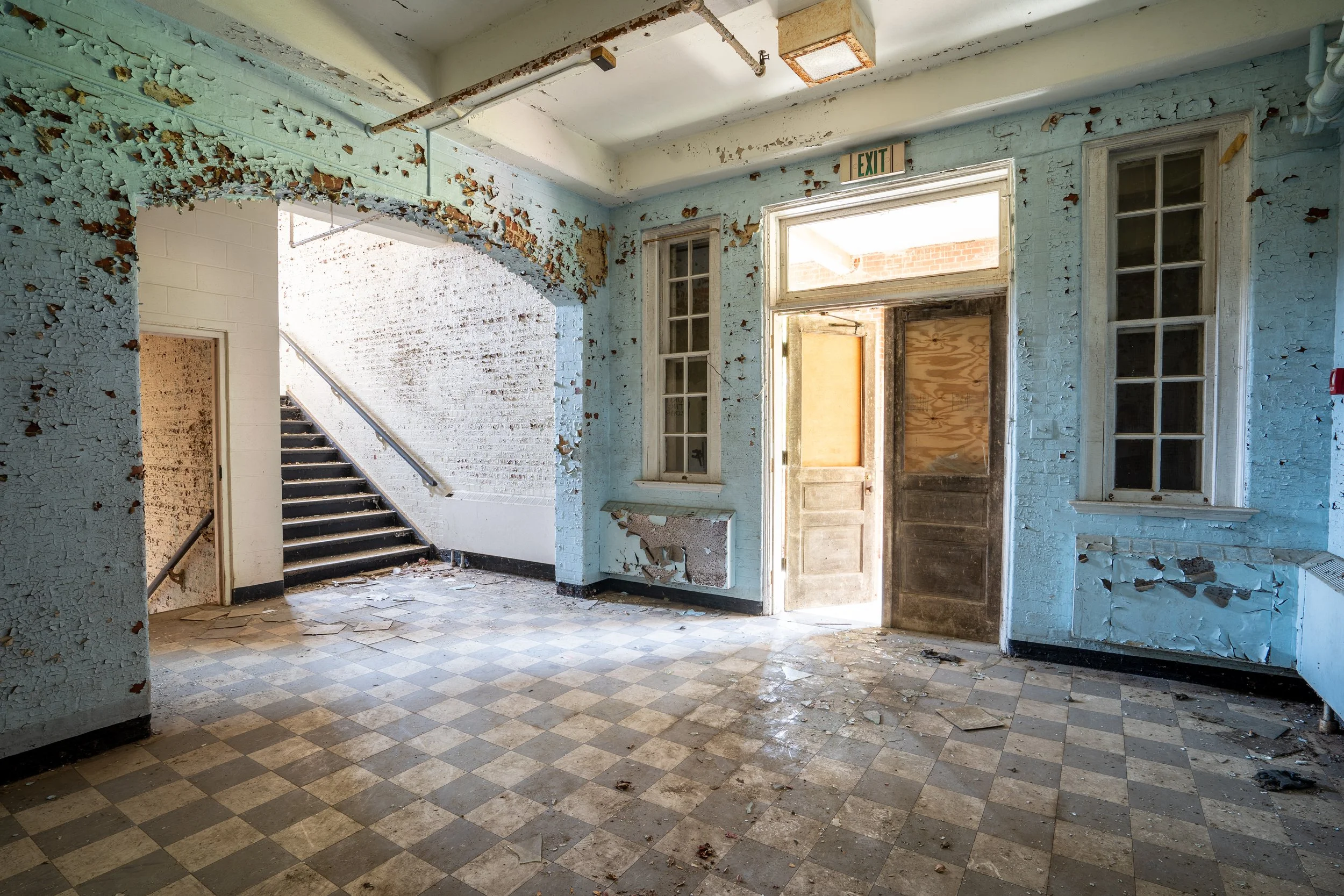 Lobby. Springfield State Hospital, MD