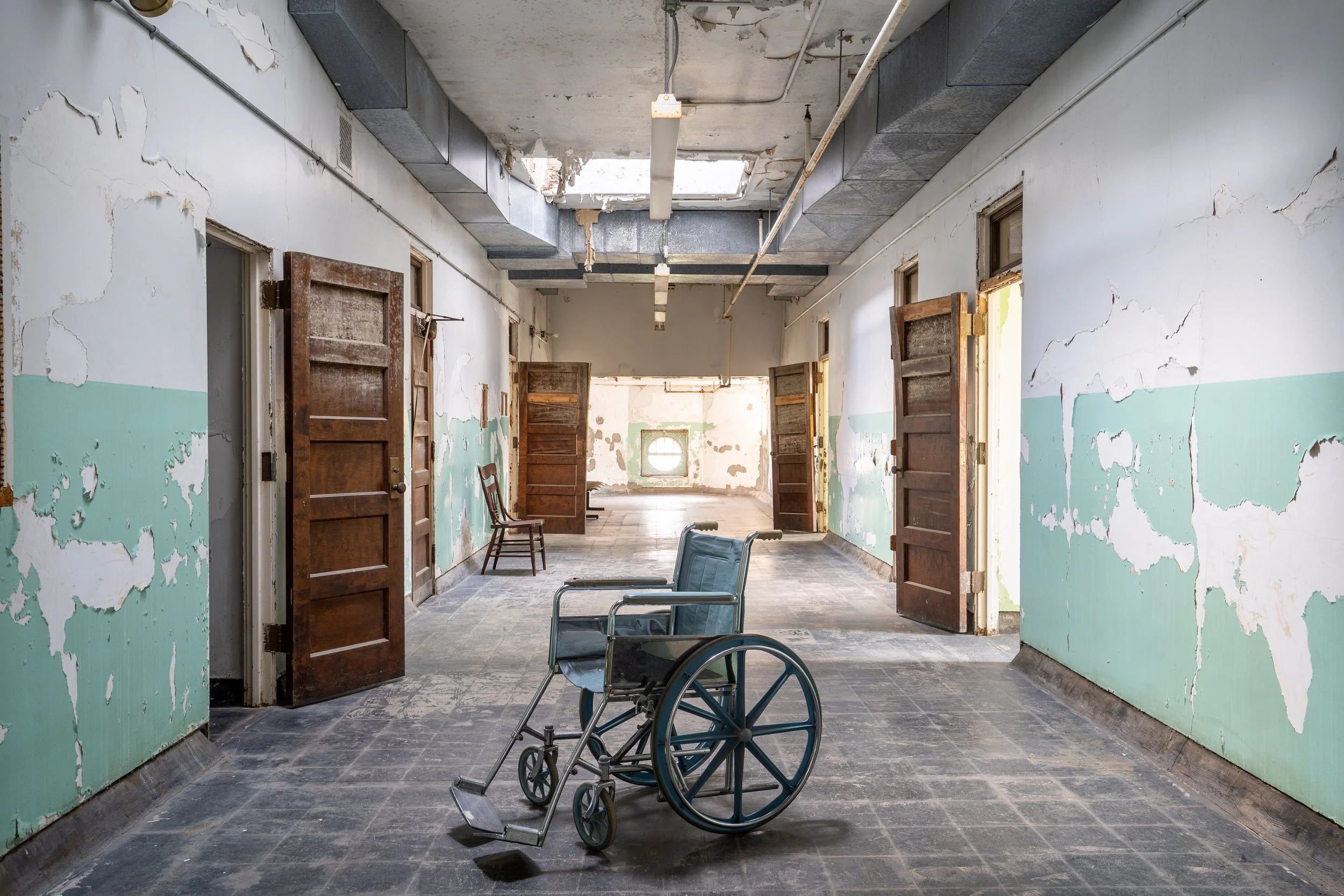 Attic Ward. Weston State Hospital, WV