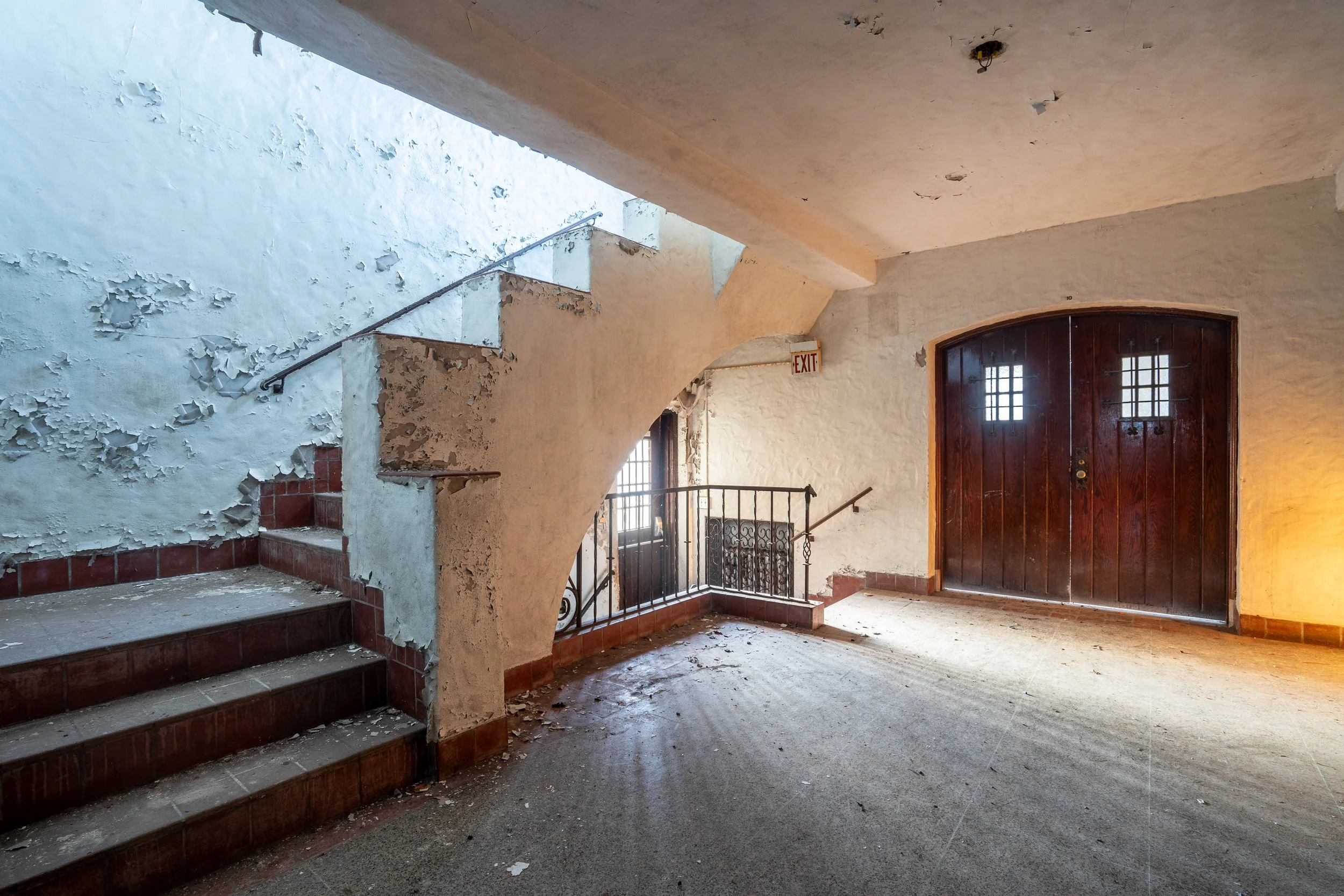 Lobby. Rockland State Hospital, NY