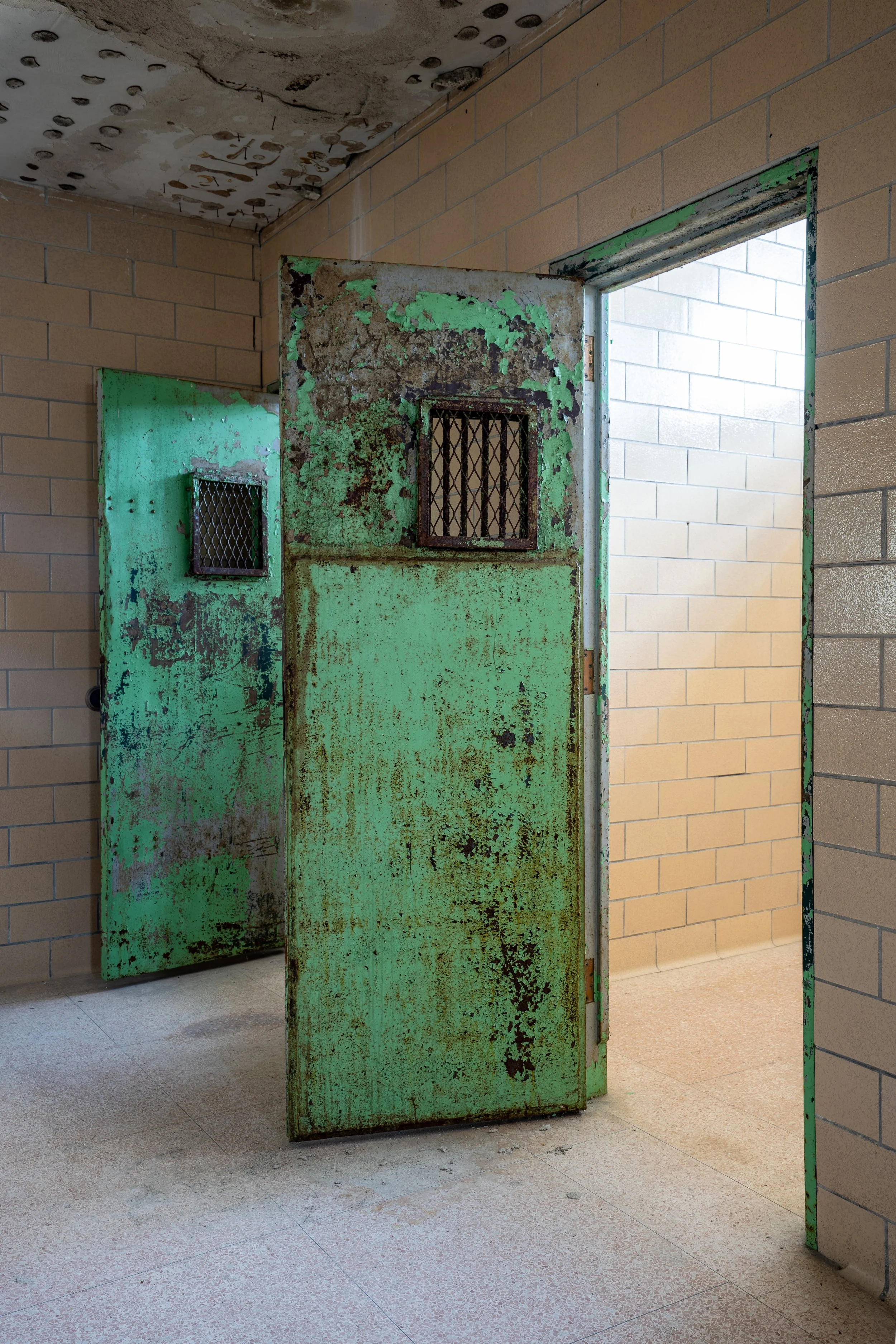 Isolation Cells. Weston State Hospital, WV