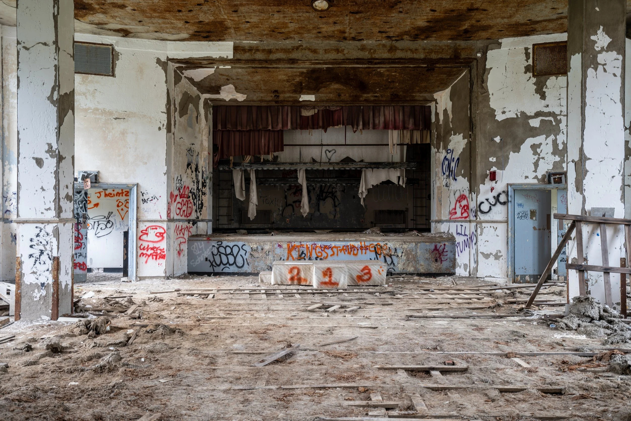 Theater. JN Adams Developmental Center, NY