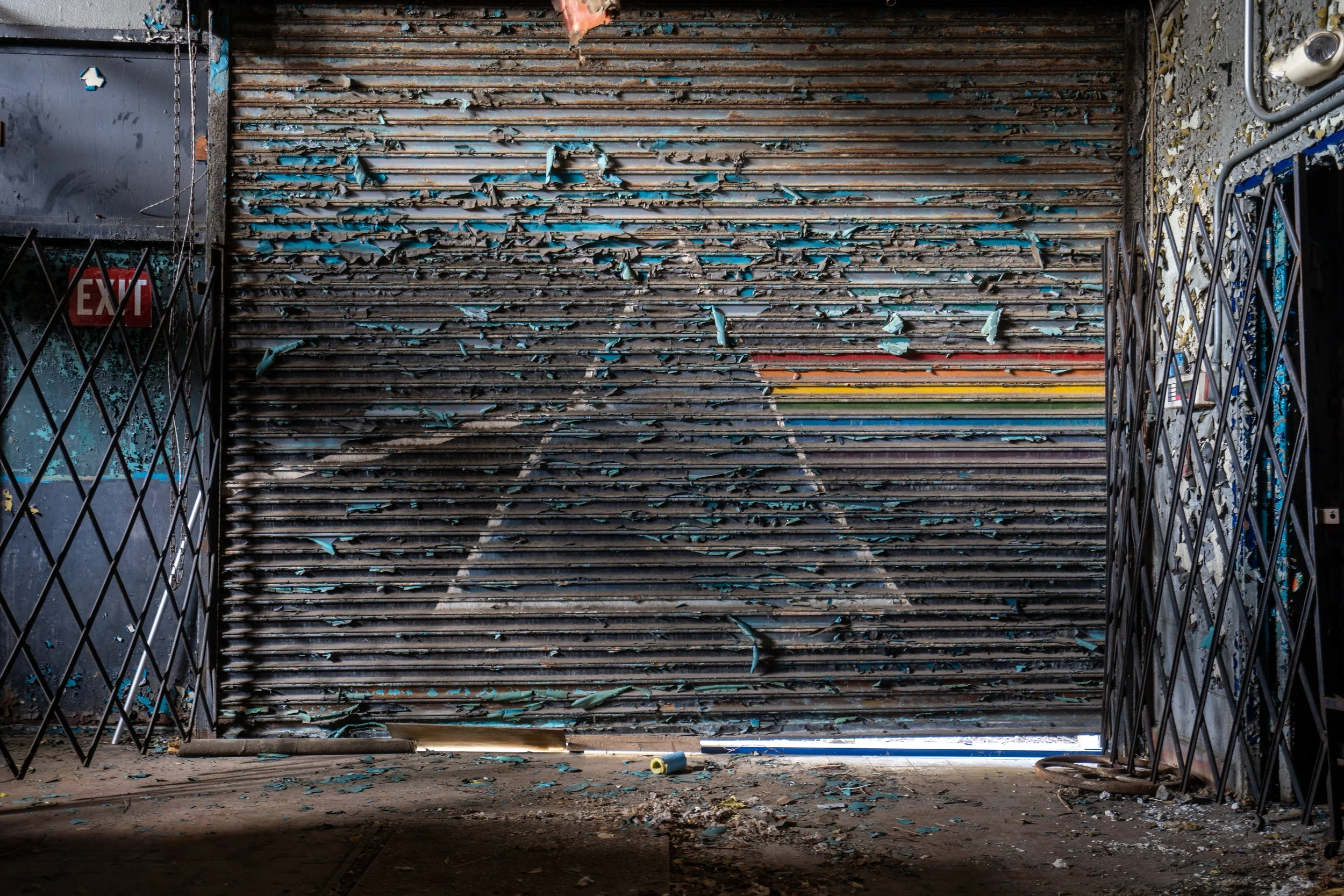 Pink Floyd Mural. Bronx State Hospital, NY