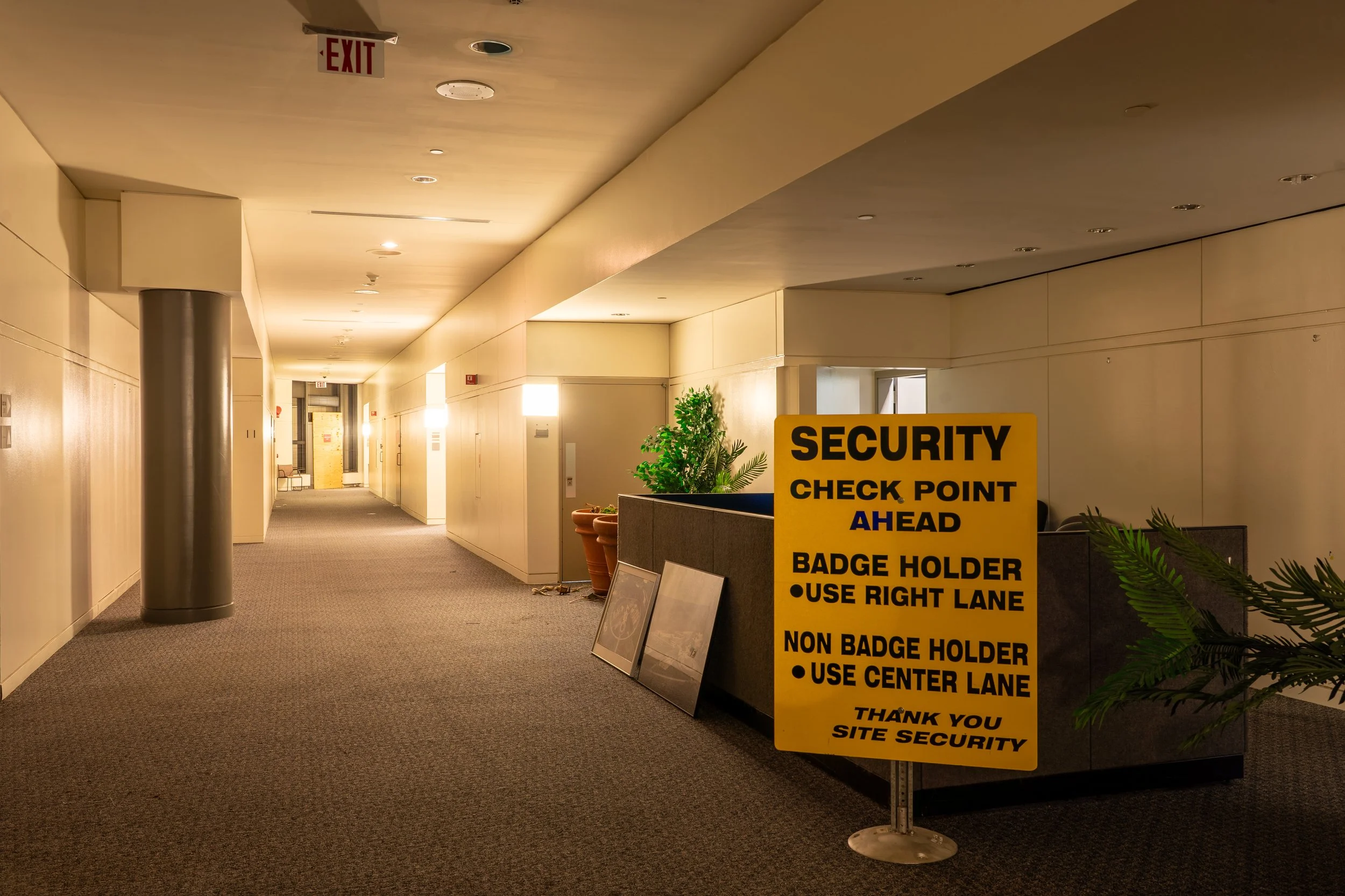 Security Checkpoint. IBM Somers, NY