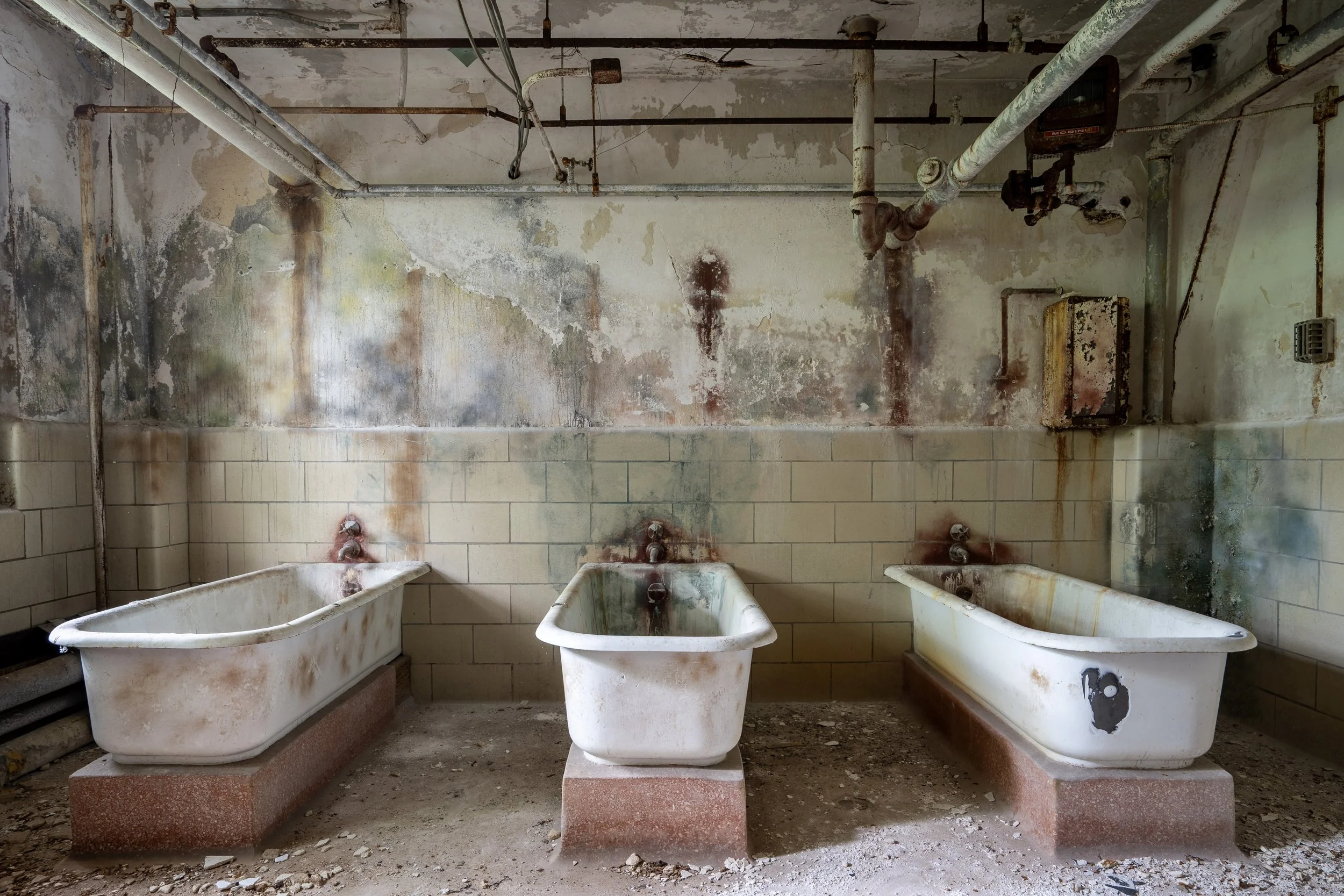 Hydrotherapy Tubs, State Hospital, Undisclosed