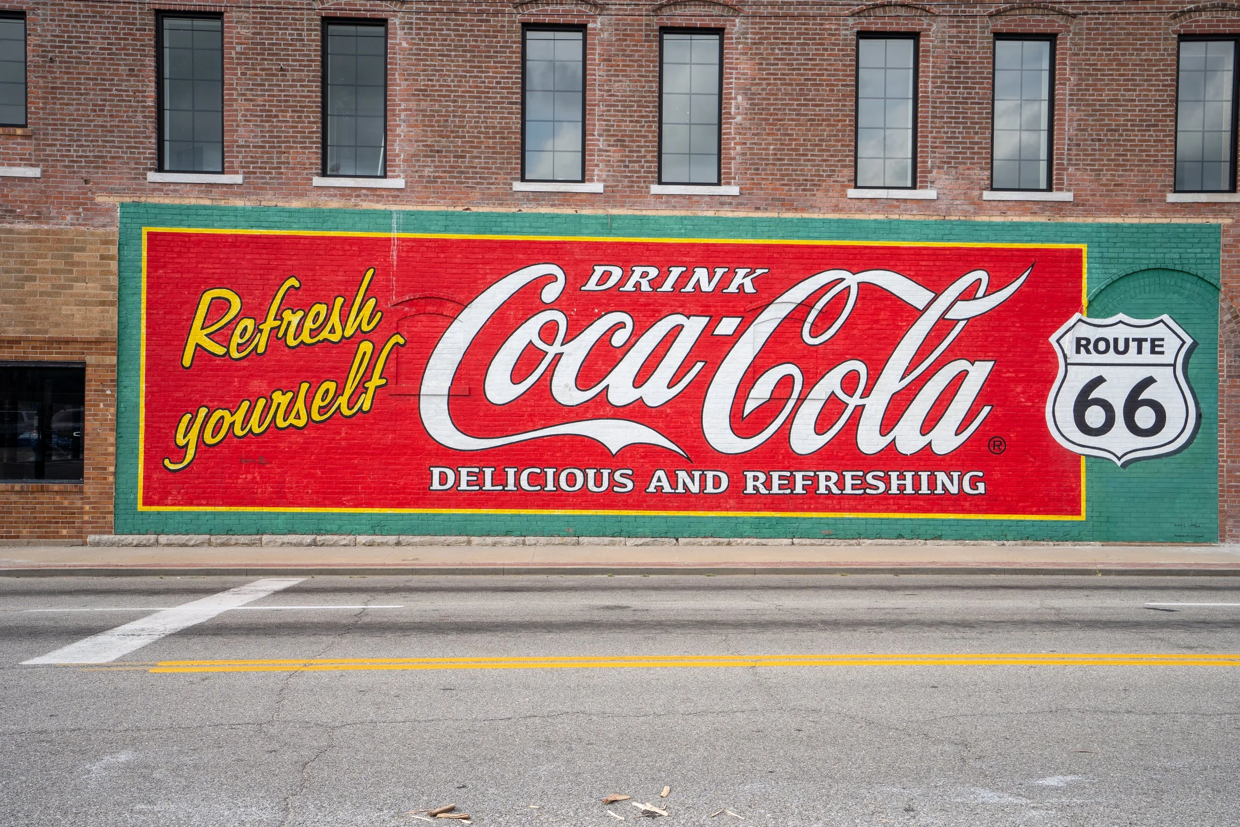 Coco Cola Advertisement, KS