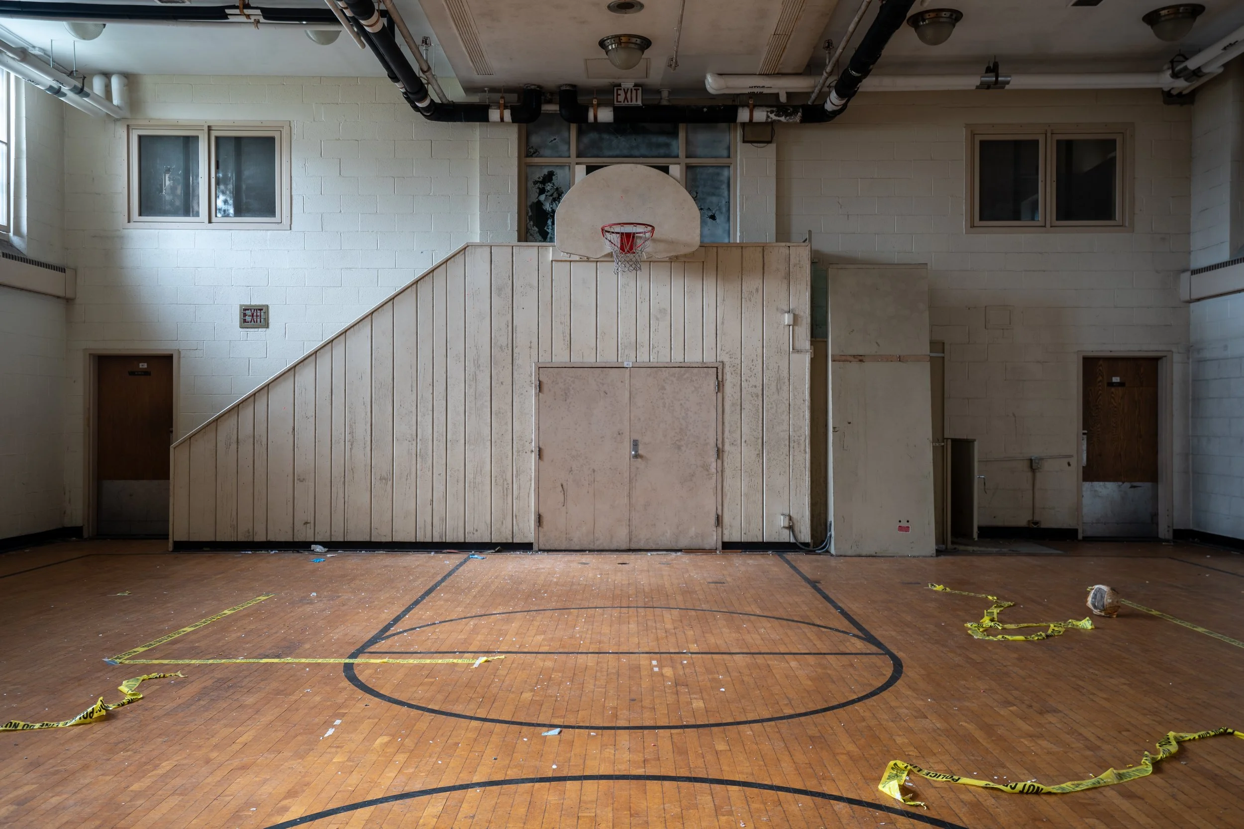 Gymnasium. Harrisburg State Hospital, PA
