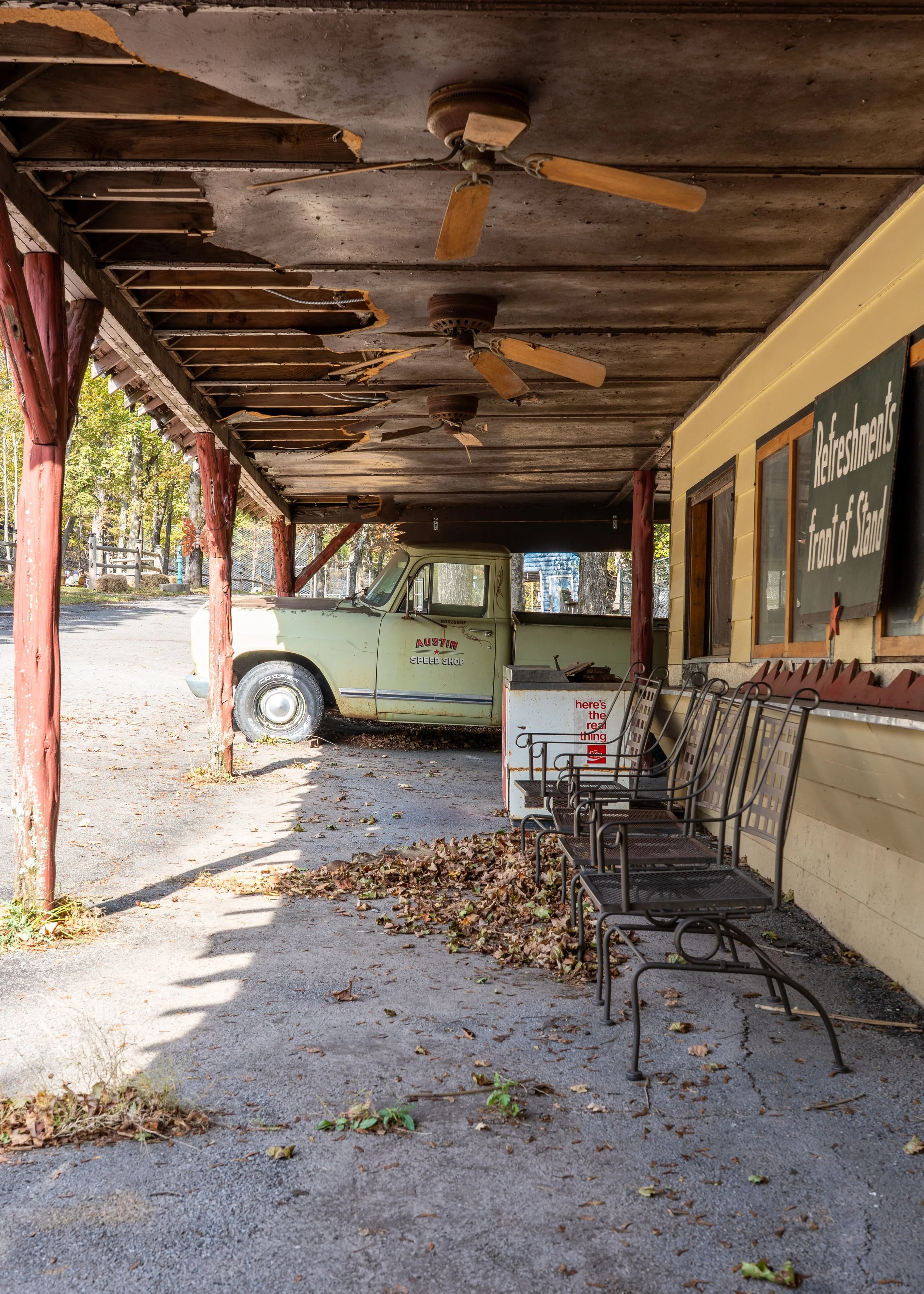 Defunct Refreshment Stand, NY