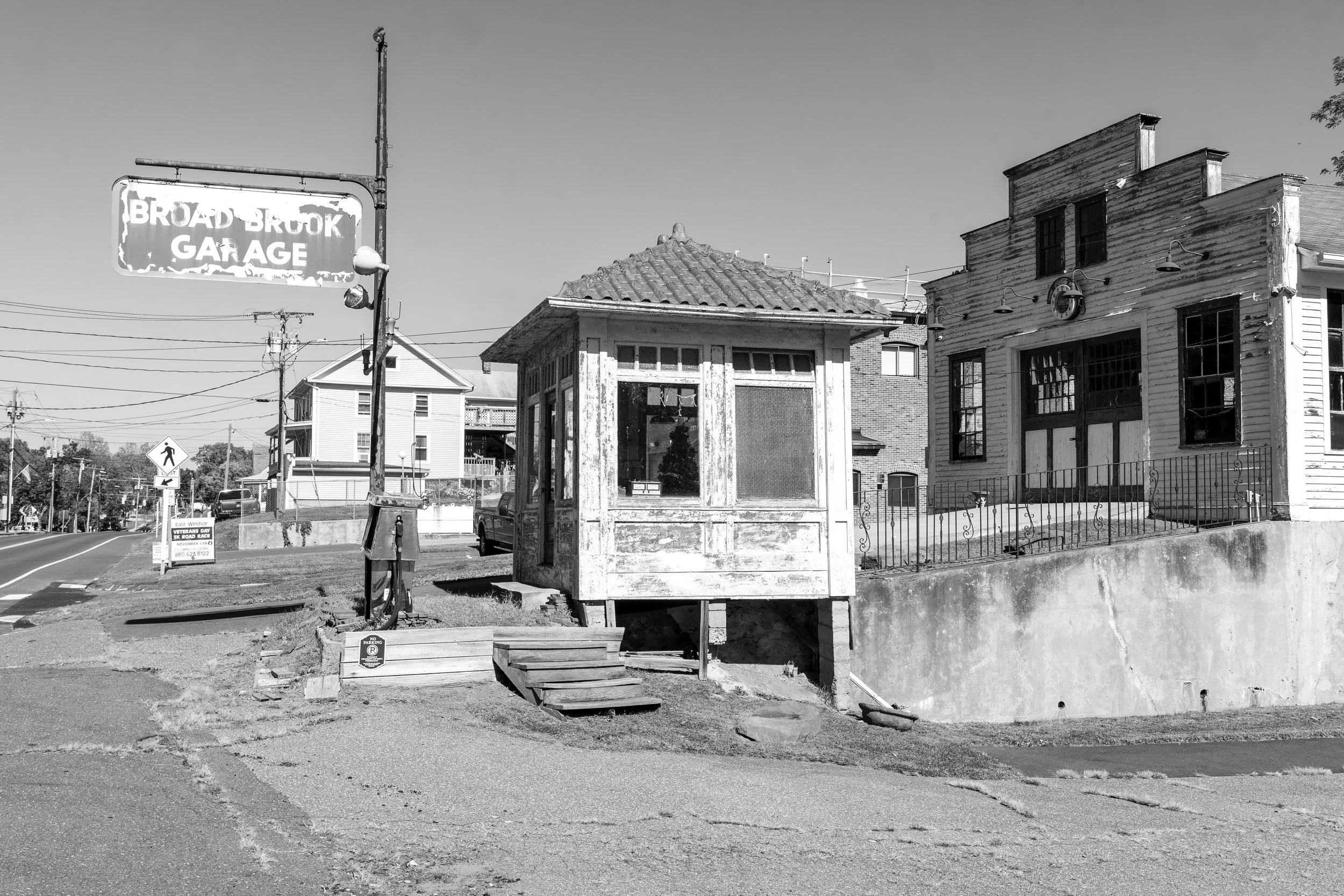 Abandoned Service Station, CT
