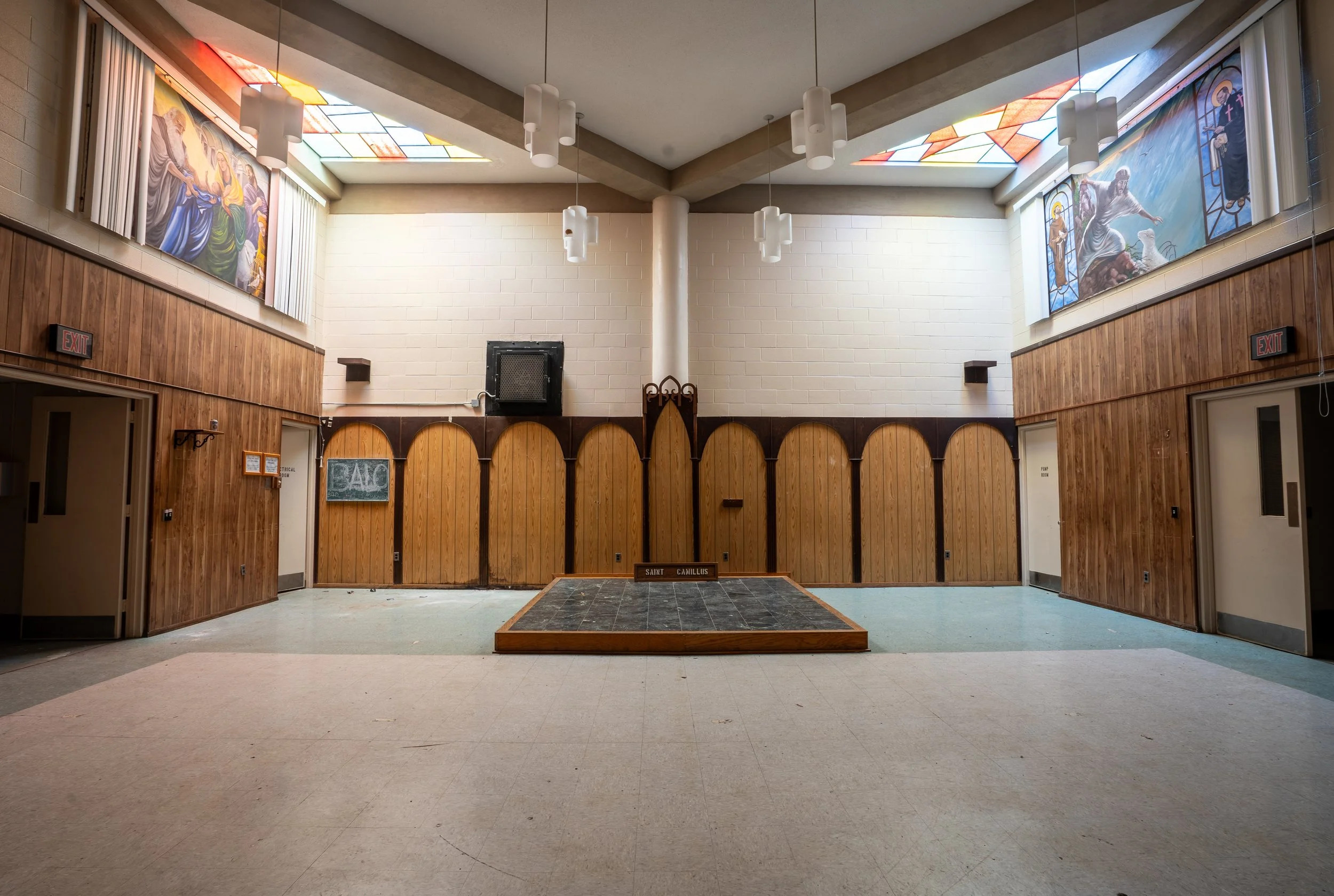 Chapel. Abandoned Prison, Undisclosed