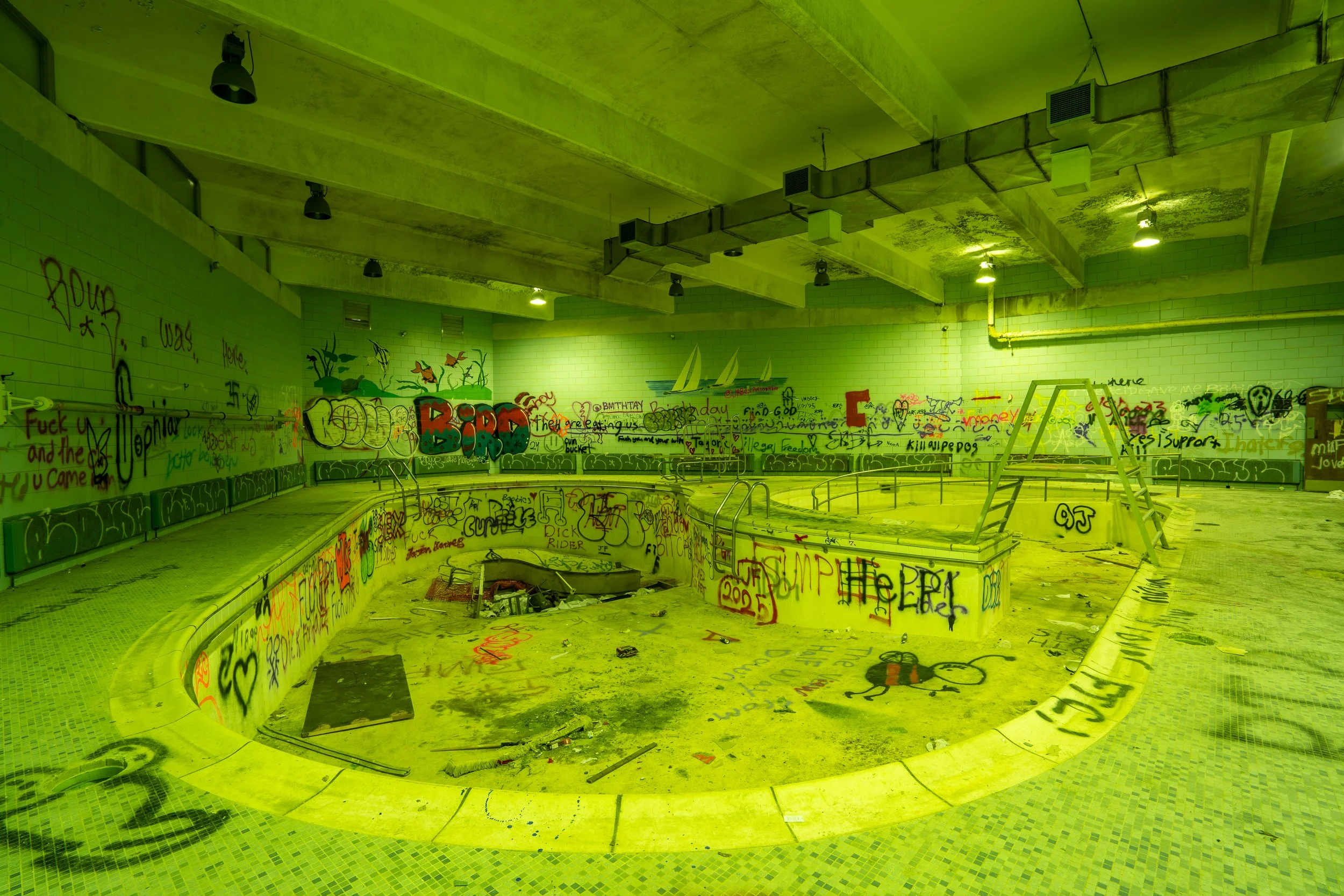 Patient Swimming Pool. Laconia State School, NH