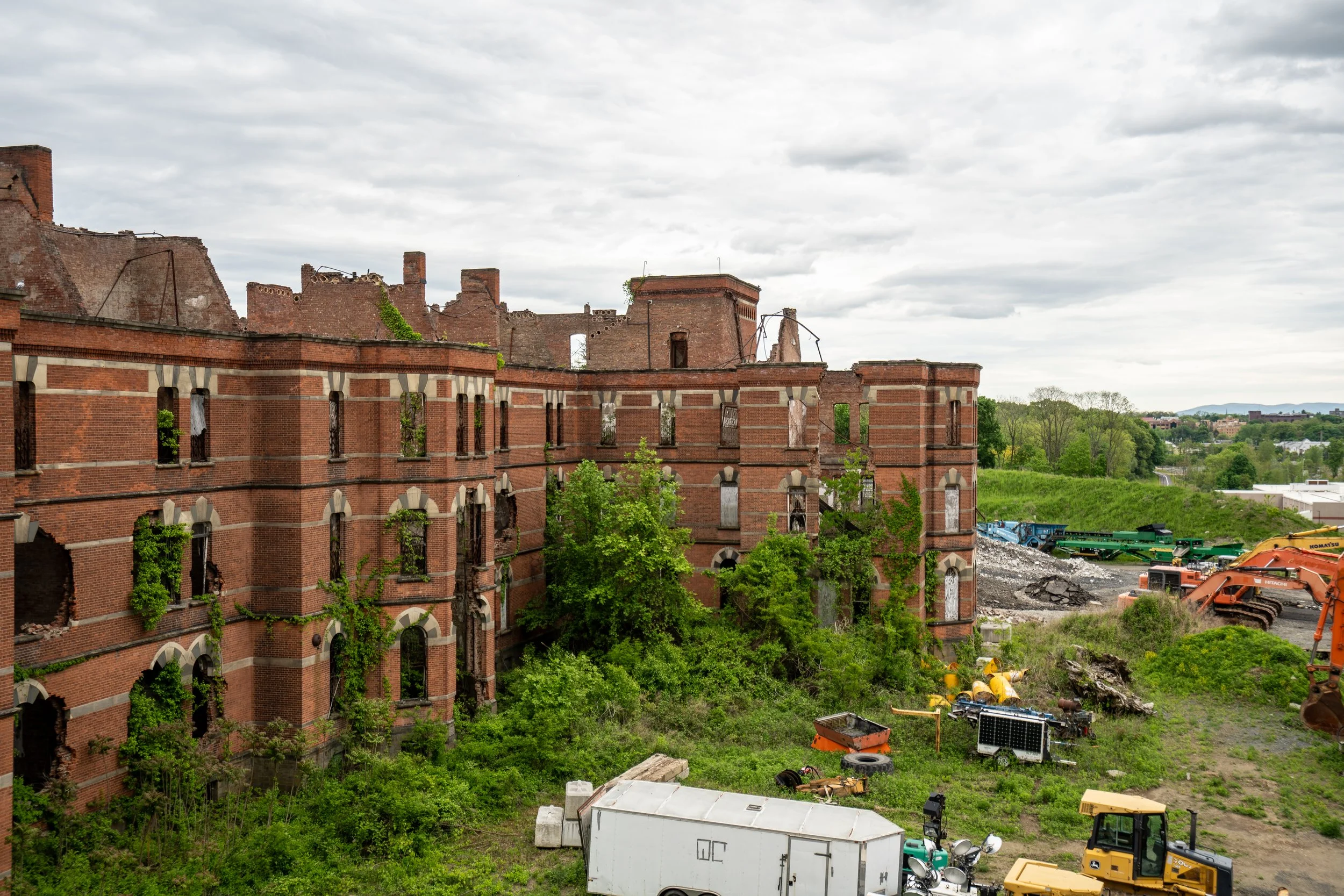 Male Wing. Hudson River State Hospital, NY