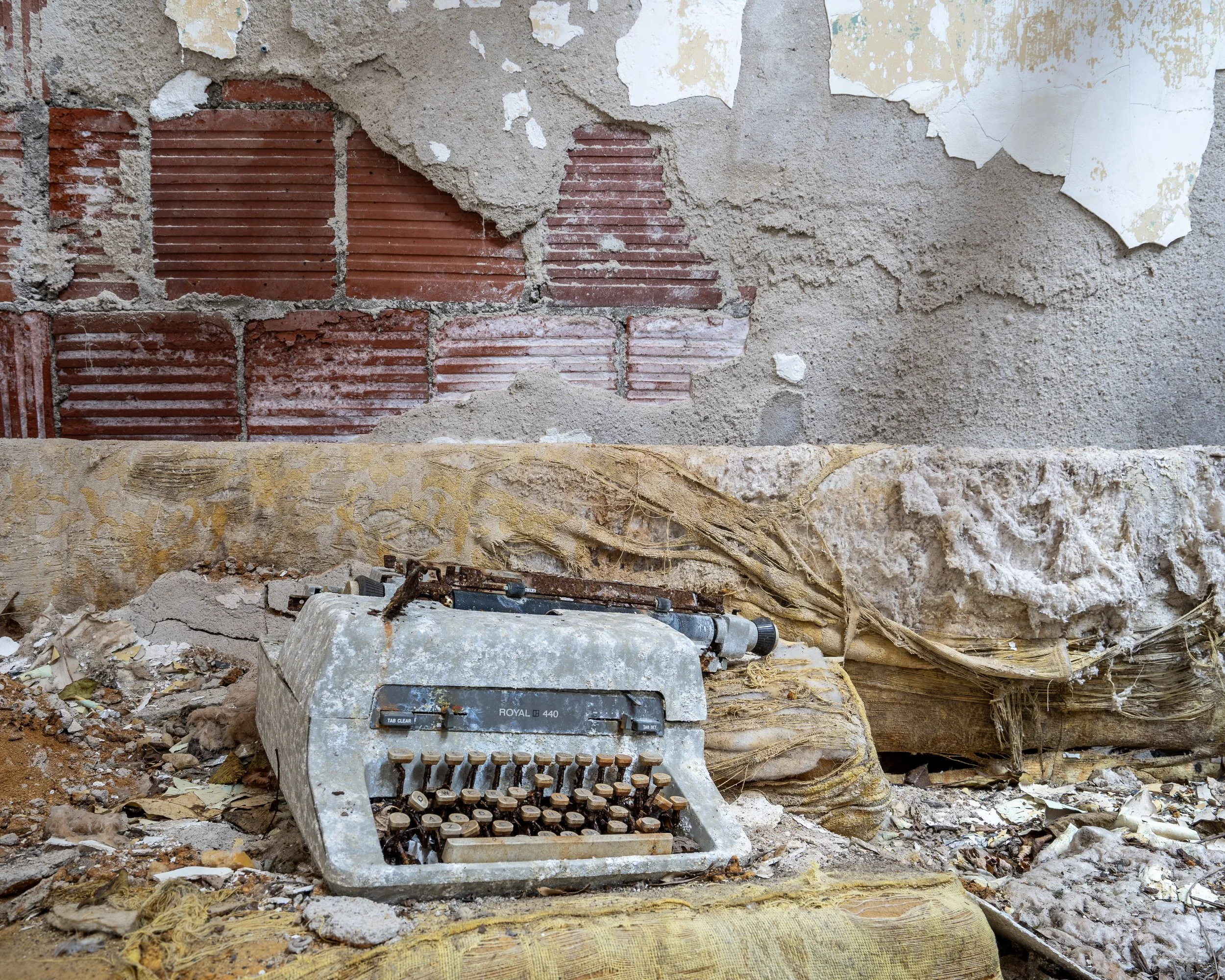 Typewriter. Kings Park State Hospital, NY