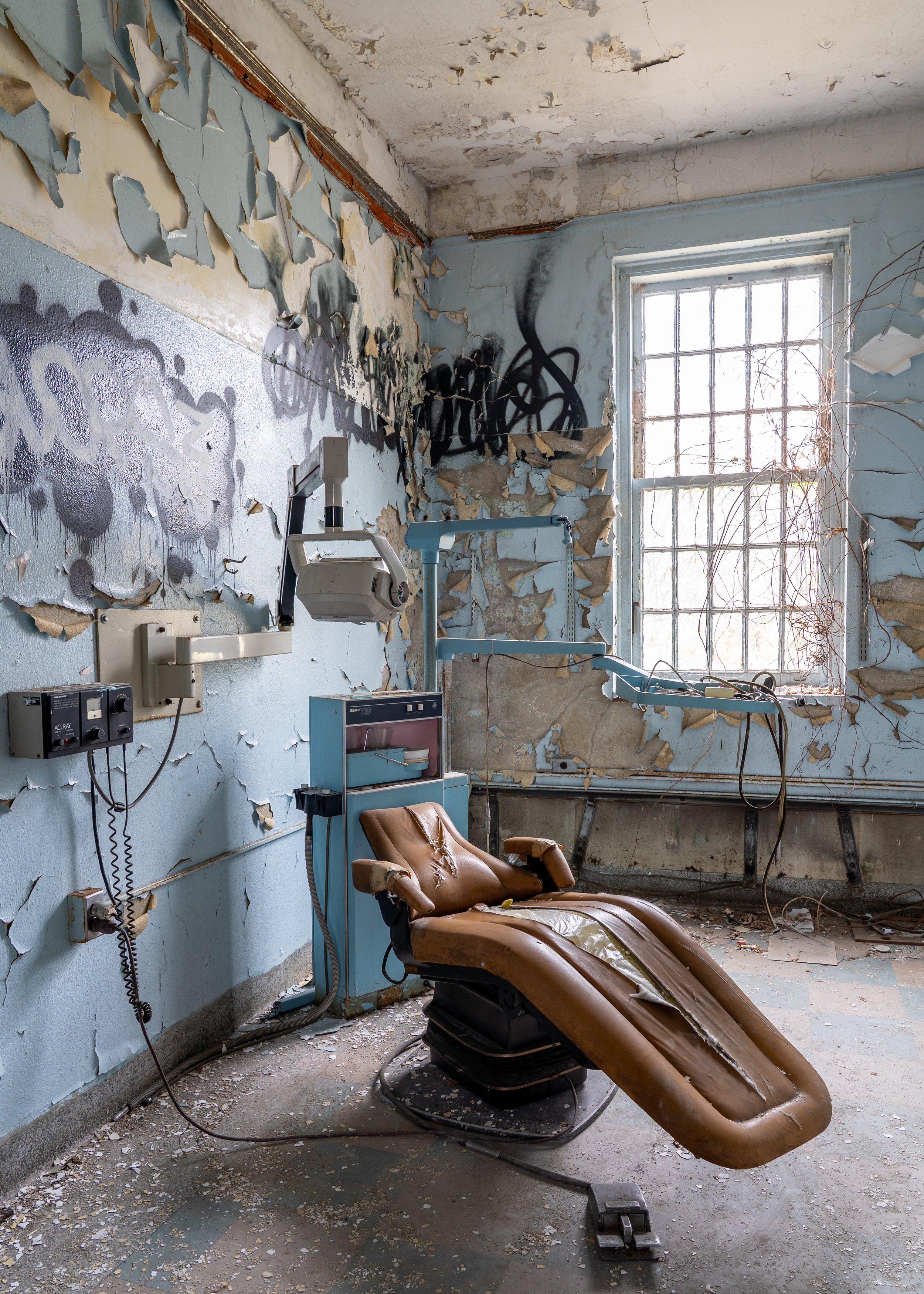Dentist Chair. Creedmoor State Hospital, NY