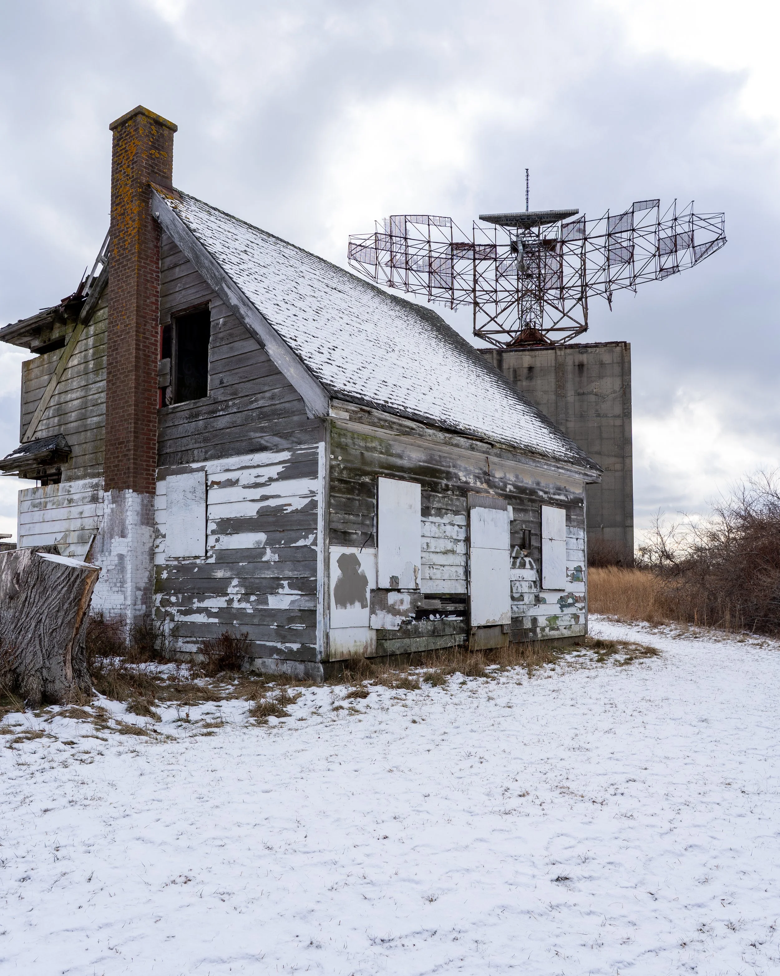 Radar Tower. Camp Hero, NY