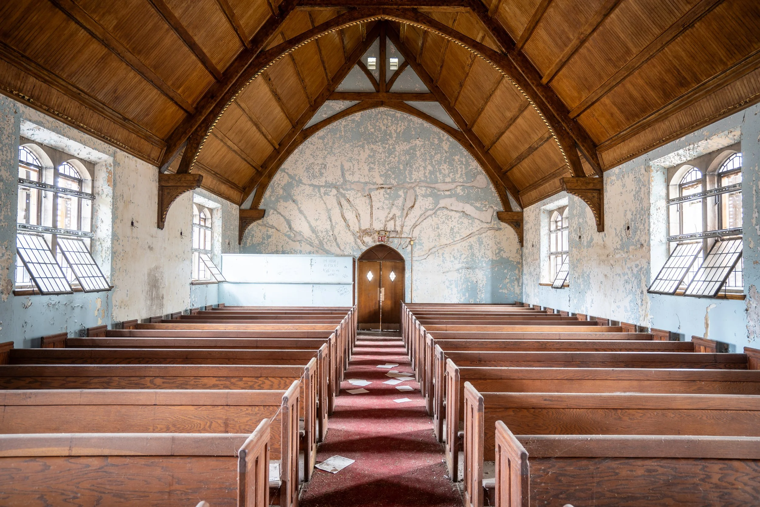 Chapel. Hudson River State Hospital, NY