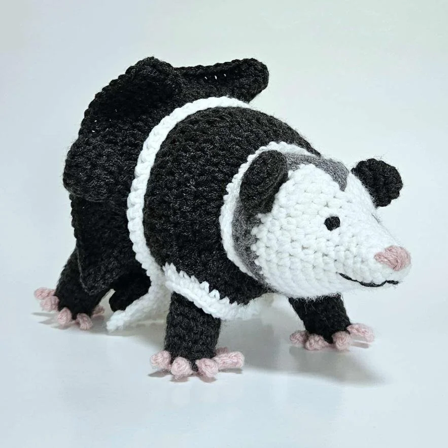 Traffic Cone Hat — Nichet Crochet Crochet Opossums