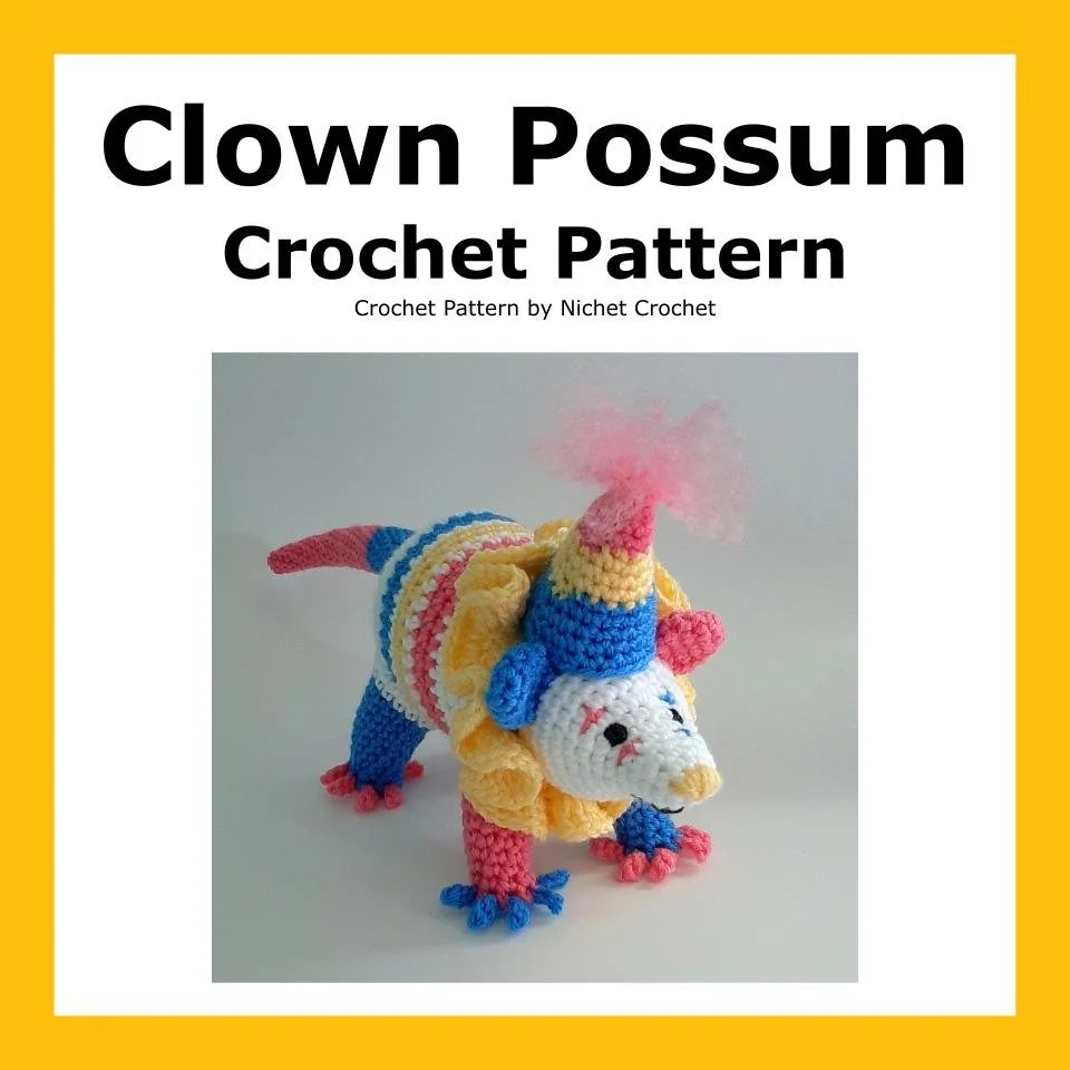 Skunk Crochet Pattern Nichet Crochet