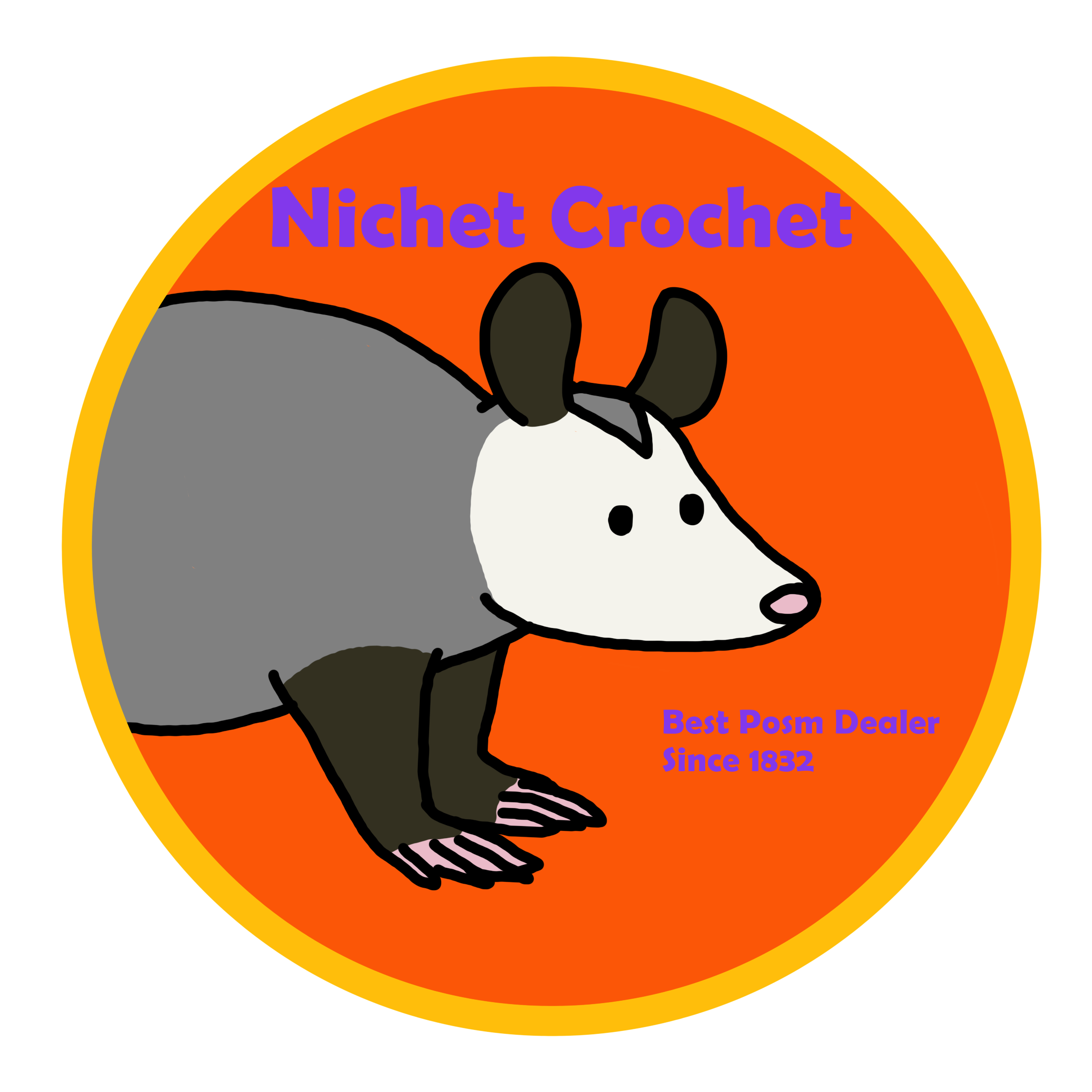 Nichet Crochet Crochet Opossums nichet-crochet-crochet-opossums