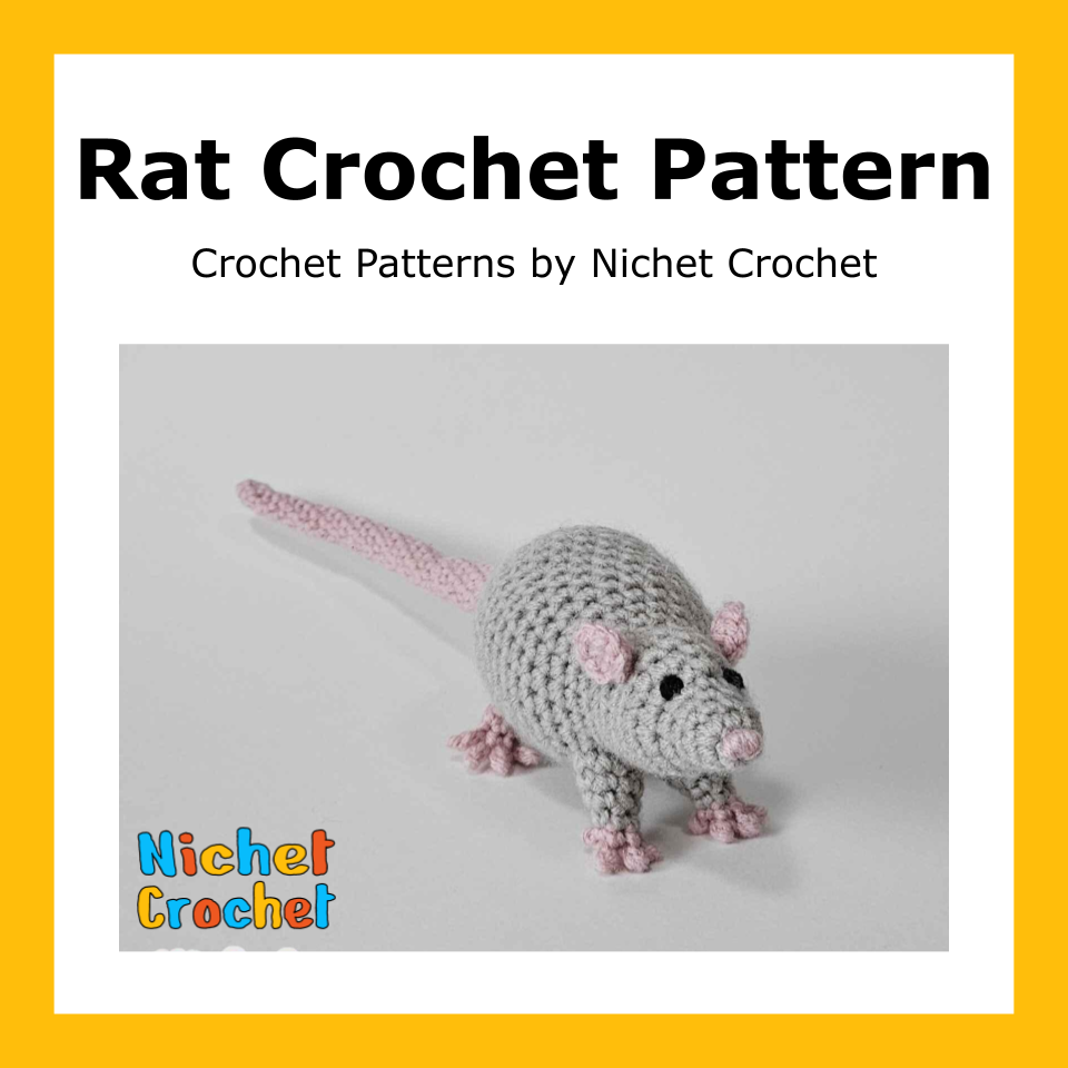 Amigurumi Rat Free Pattern 2020 Chinese Crochet Rat [FREE Amigurumi